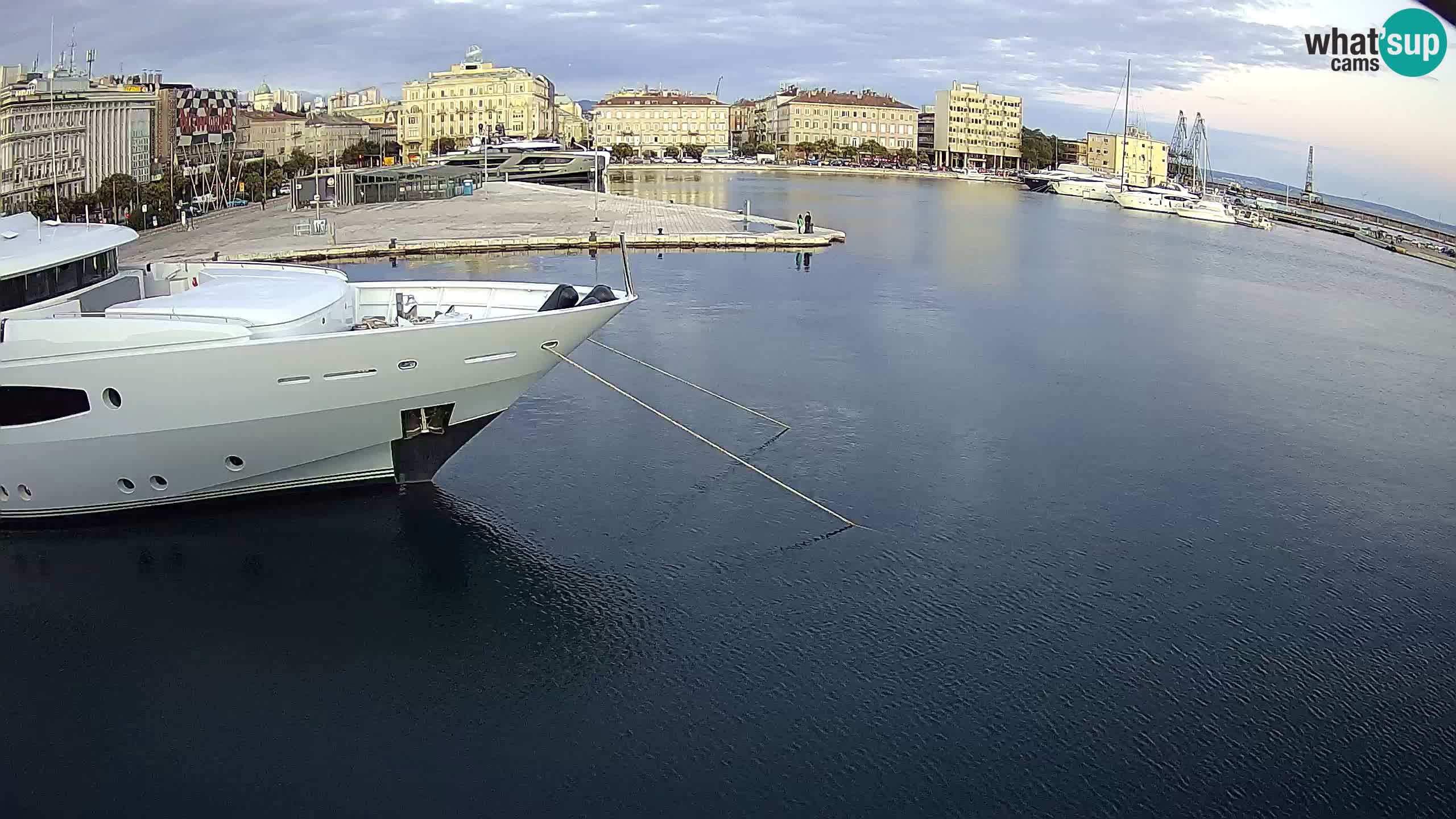Botel Marina – Fiume live webcam