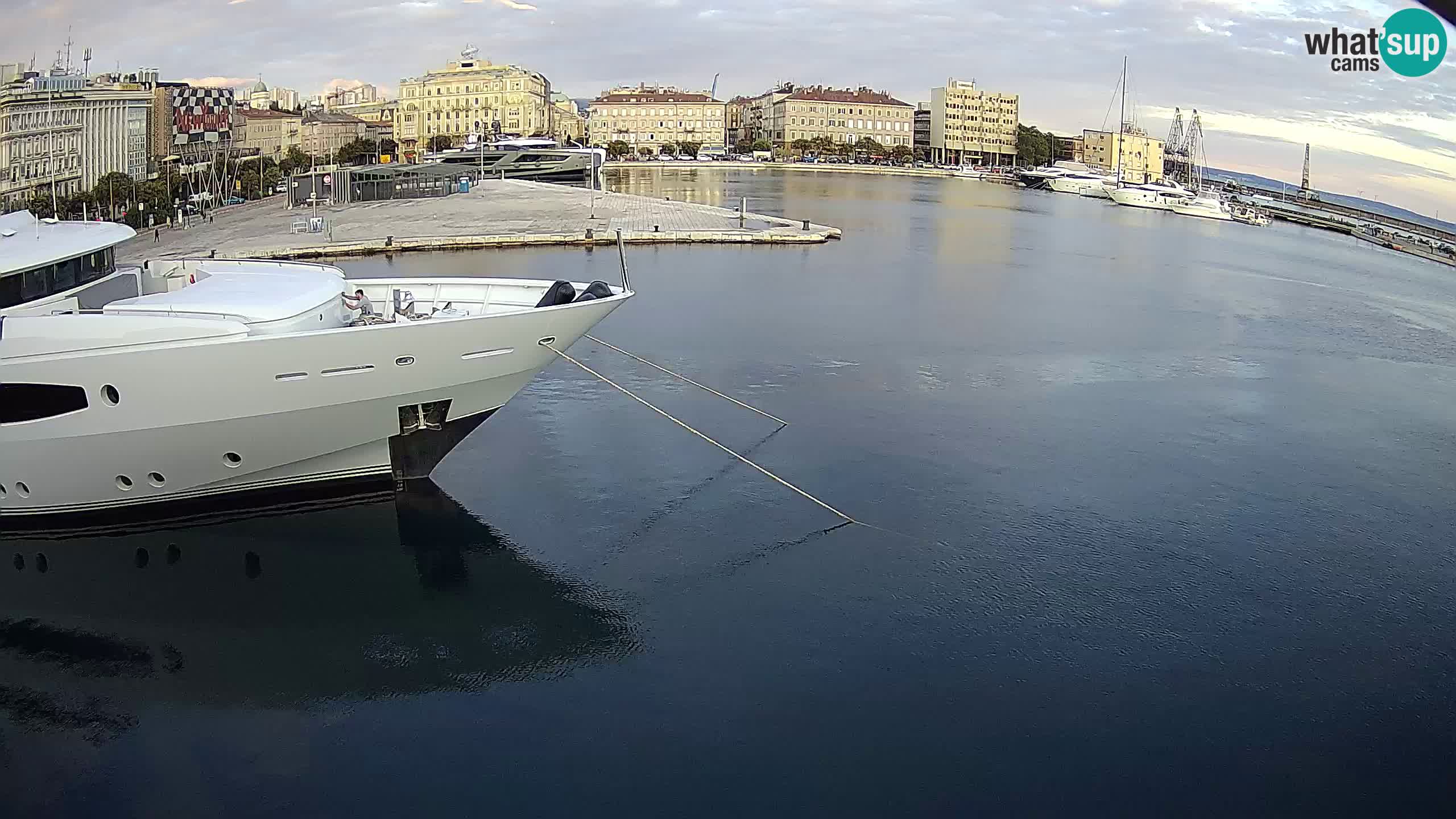 Botel Marina – Fiume live webcam
