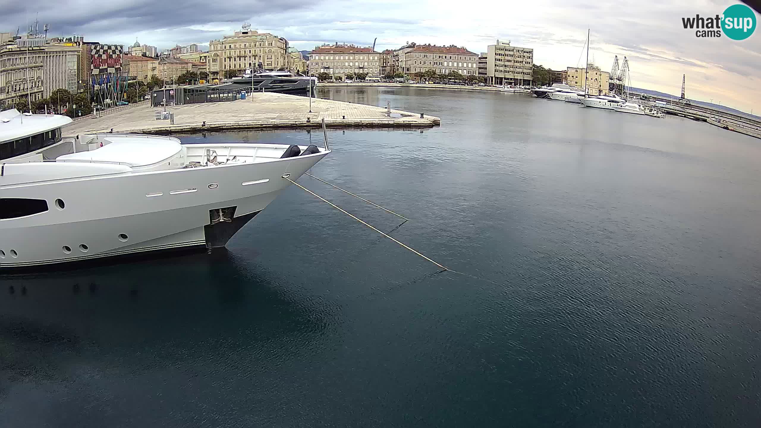 Rijeka – Botel Marina webcam en direct