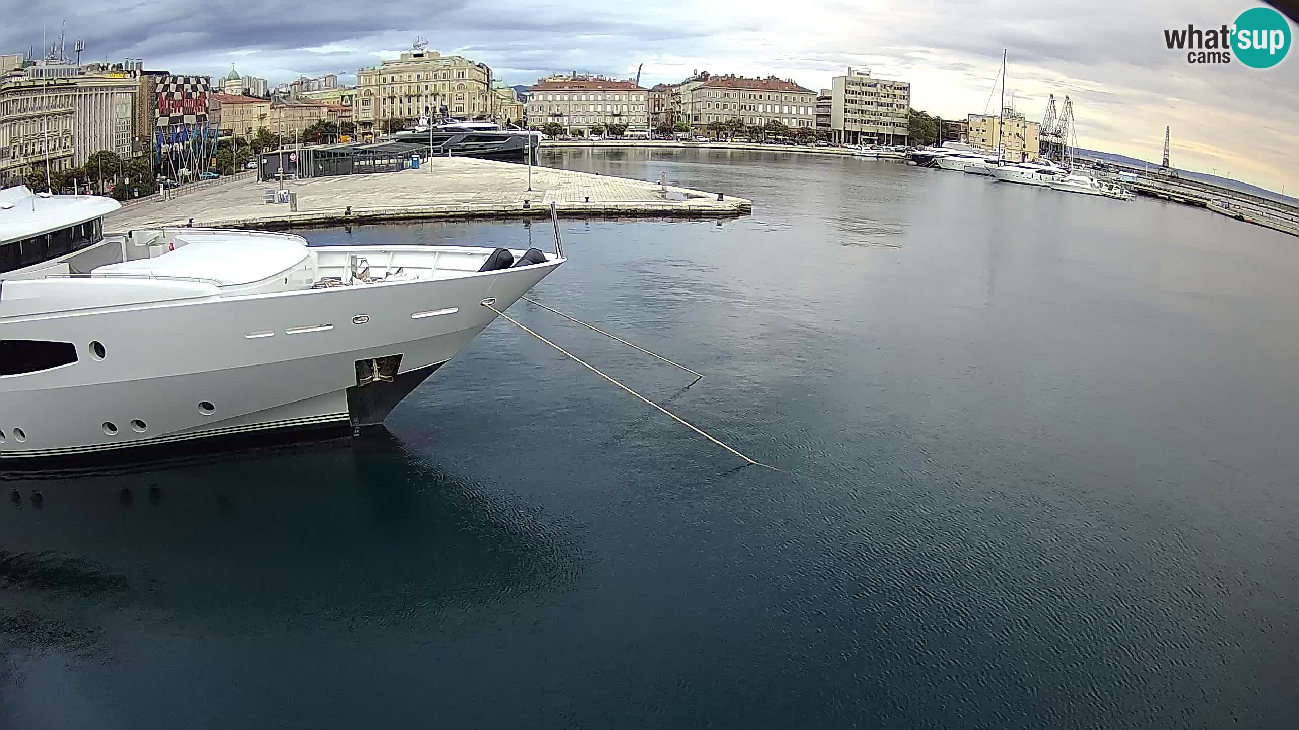 Botel Marina – Fiume live webcam