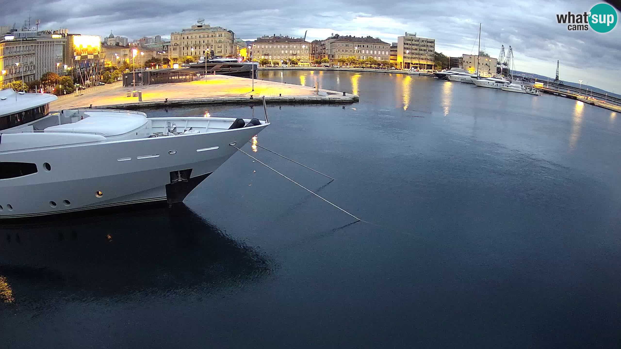 Botel Marina – Fiume live webcam