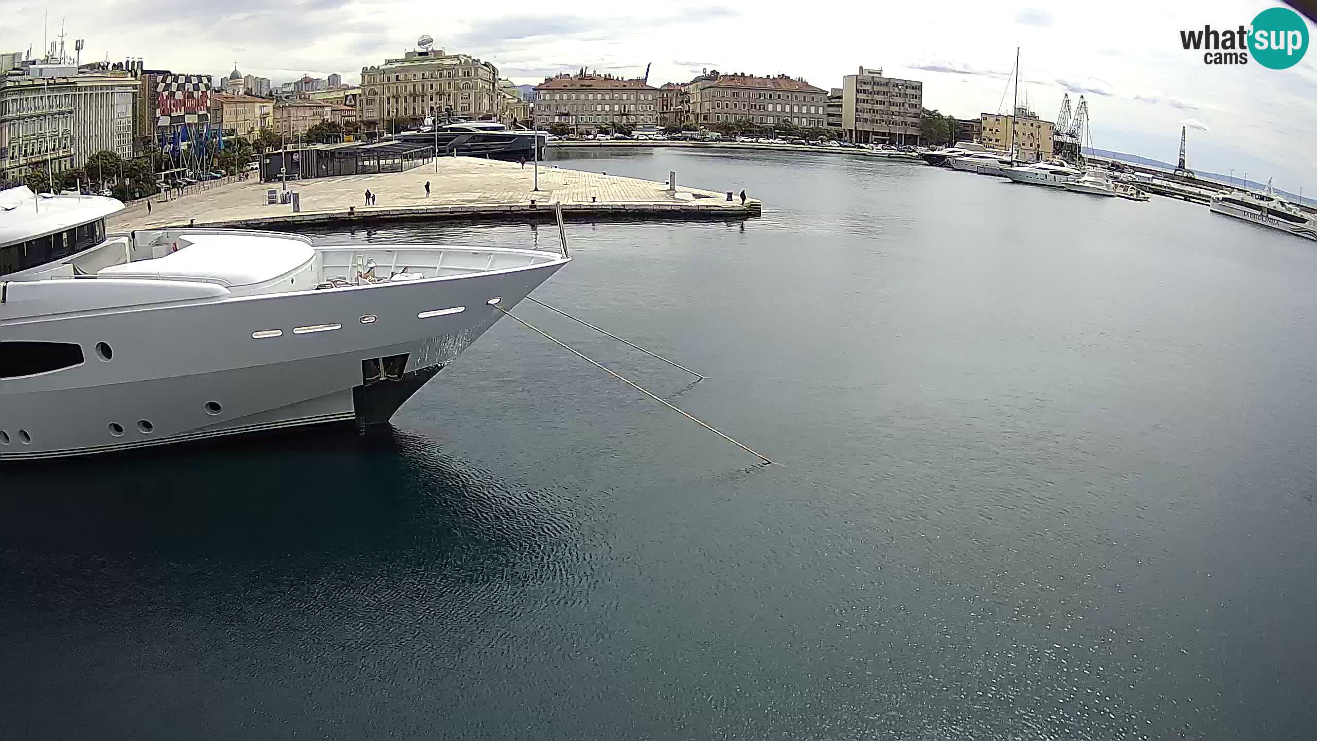 Botel Marina – Rijeka live cam