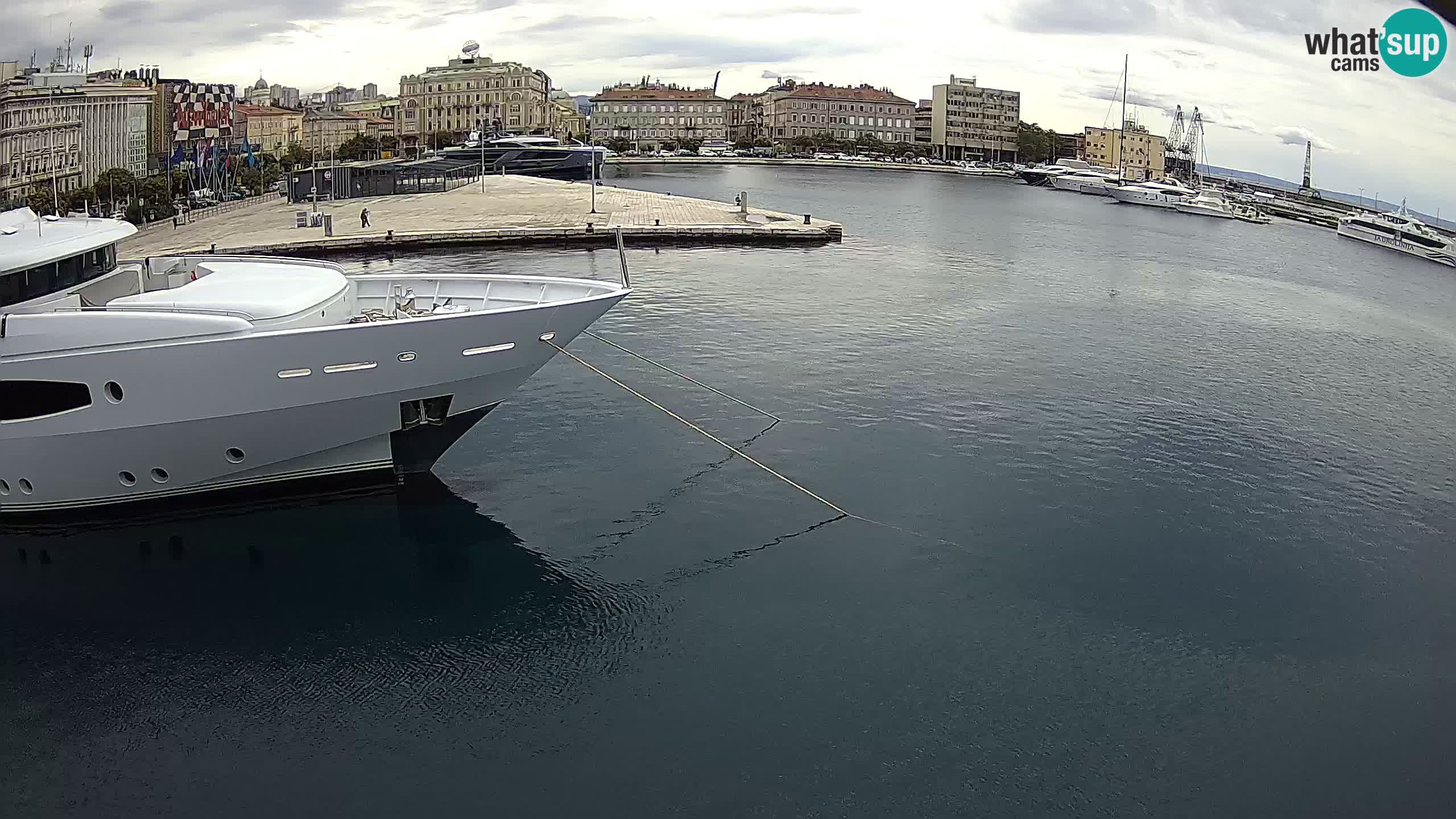 Botel Marina – Fiume live webcam