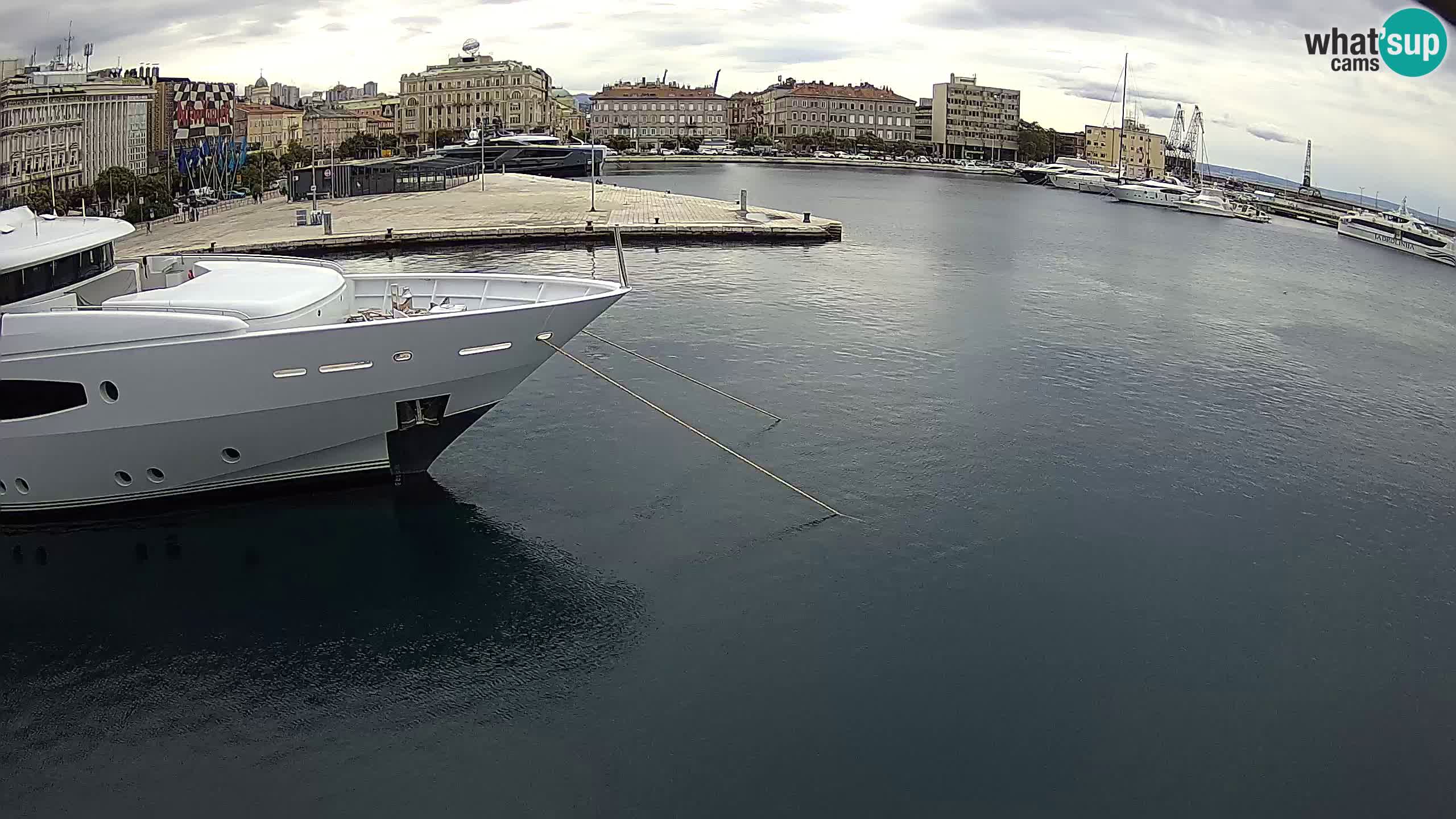 Botel Marina – Fiume live webcam