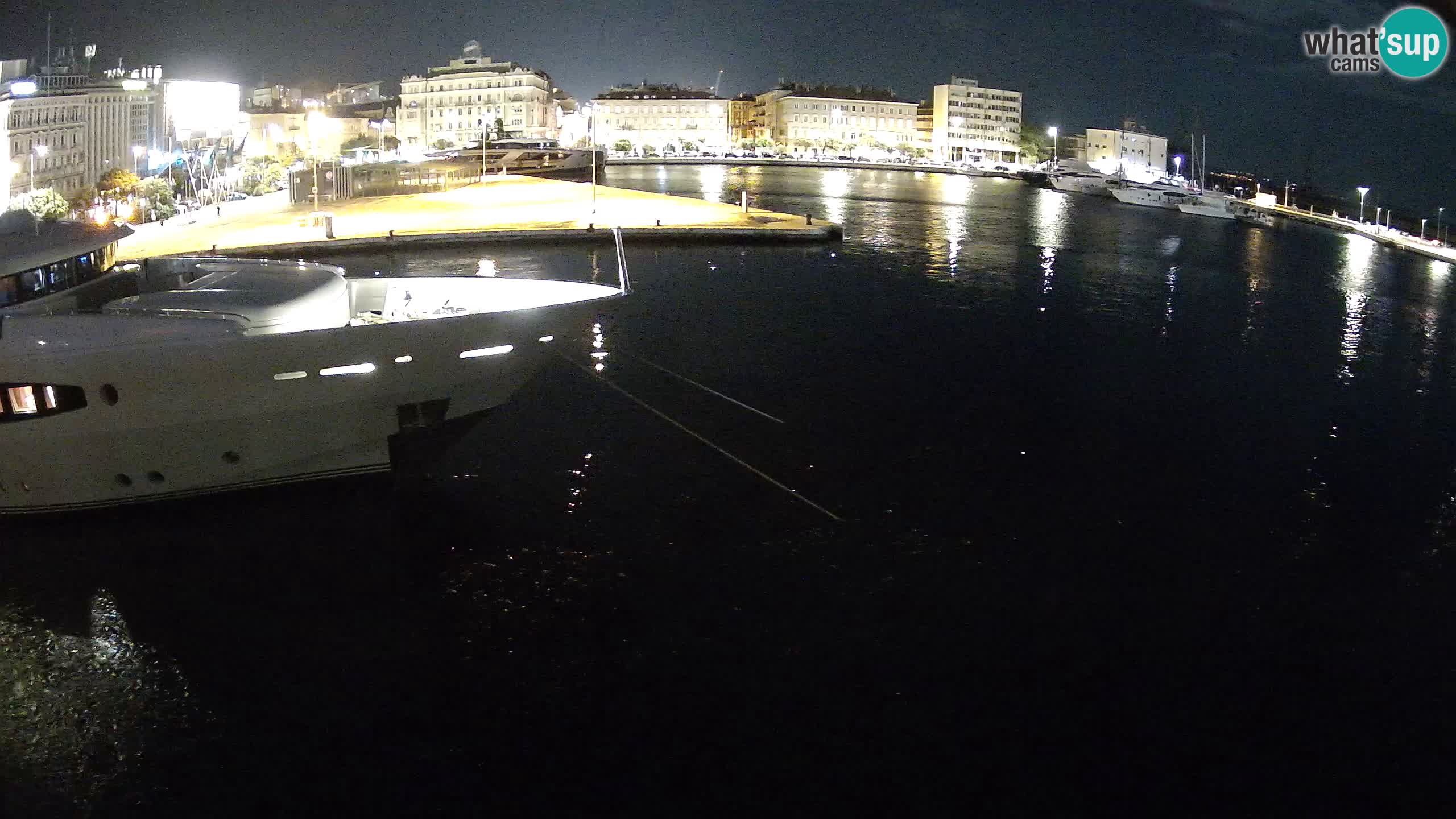 Botel Marina – Rijeka webcam