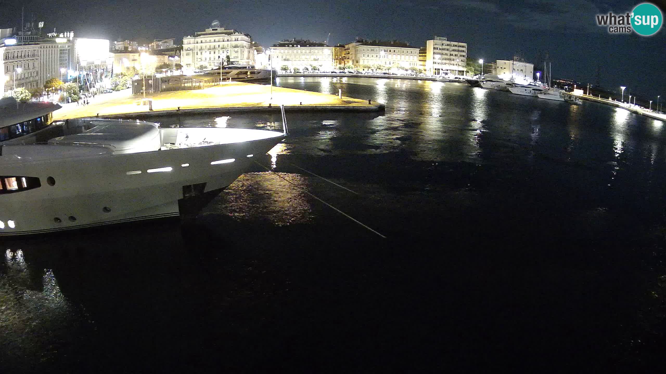 Rijeka – Botel Marina webcam en direct