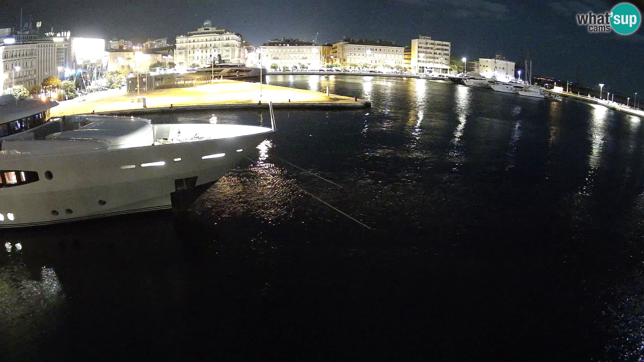 Botel Marina – Rijeka webcam
