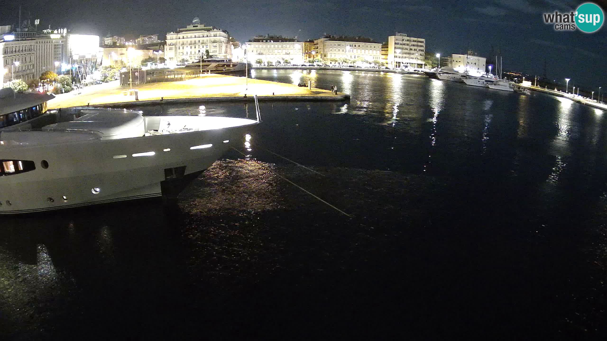 Botel Marina – Rijeka webcam