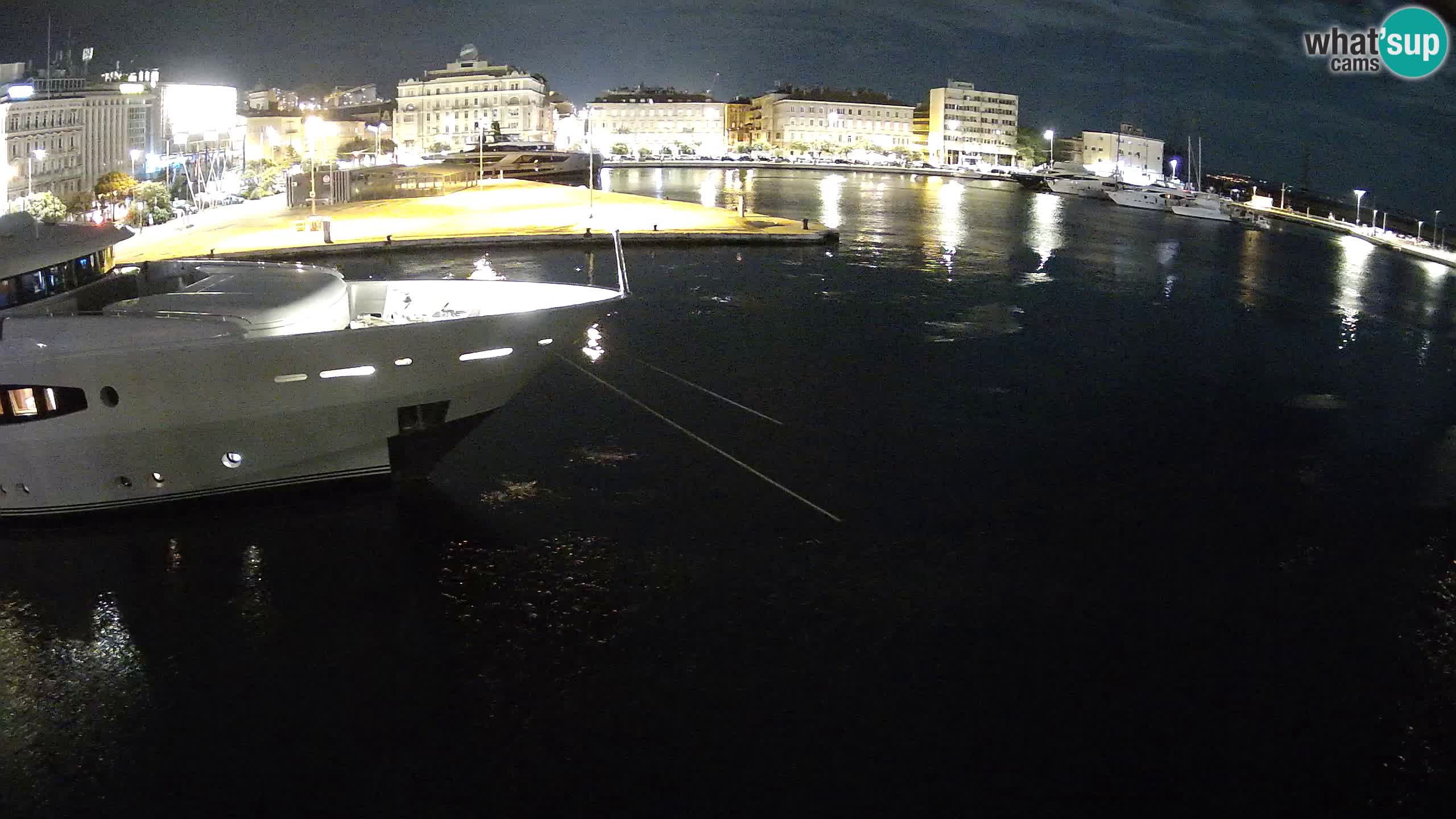 Botel Marina – Fiume live webcam