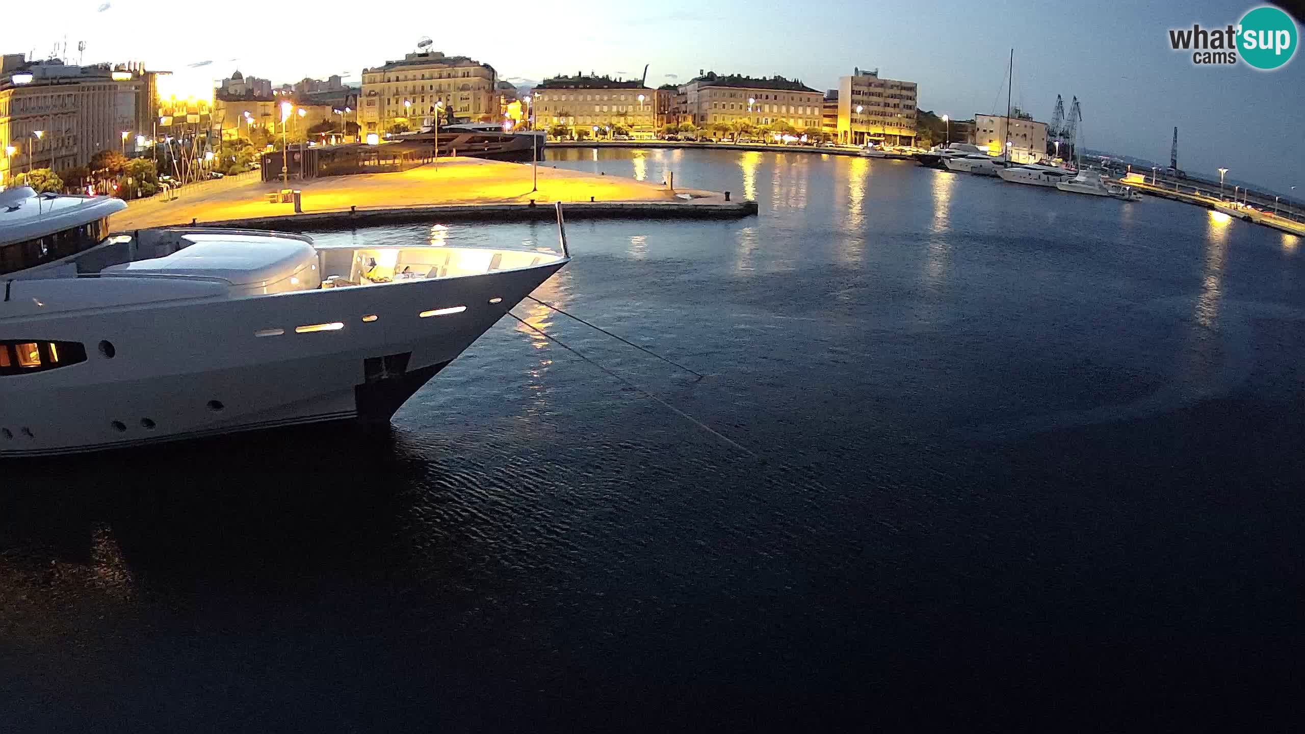 Botel Marina – Rijeka webcam