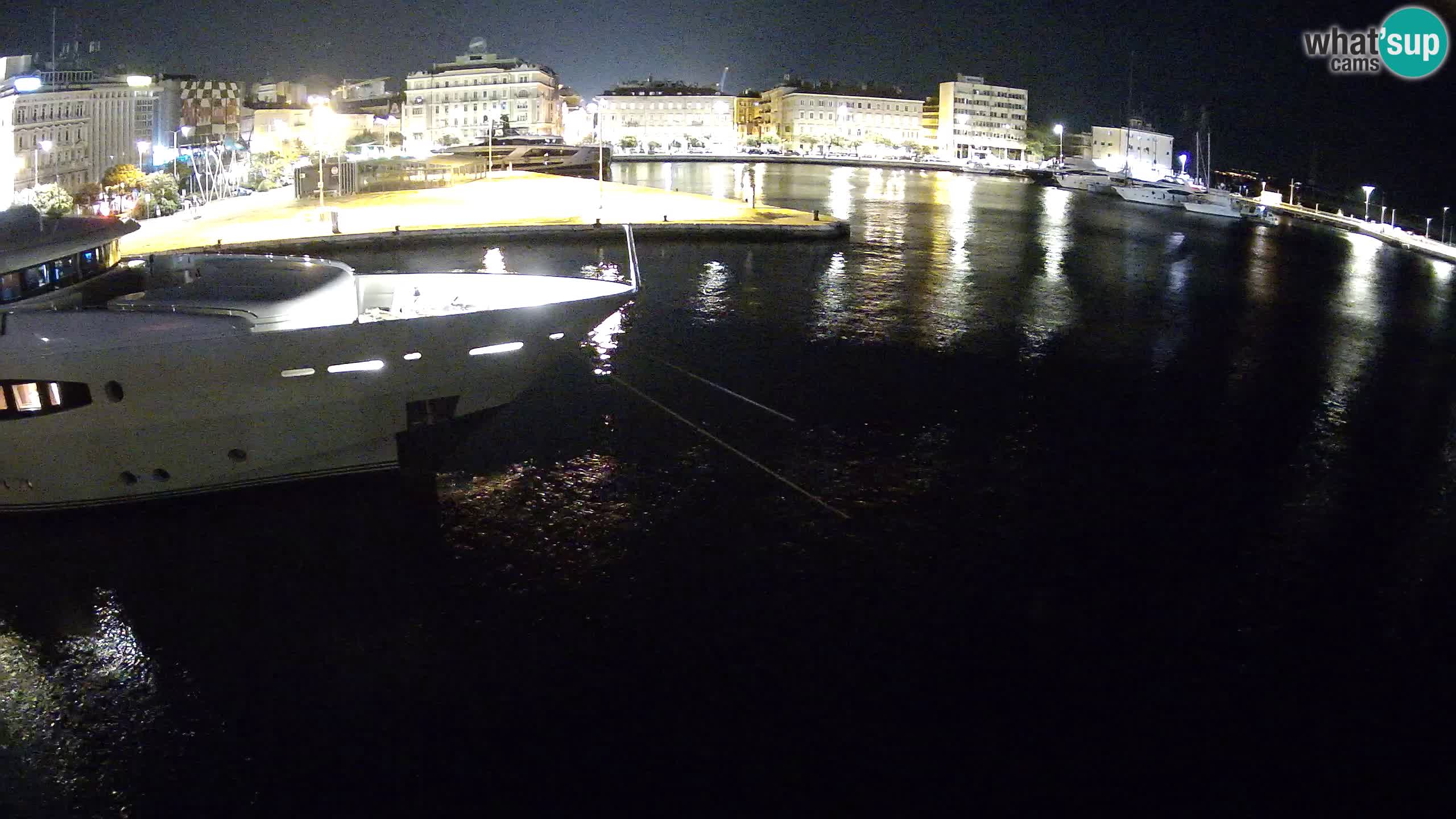 Botel Marina – Rijeka webcam