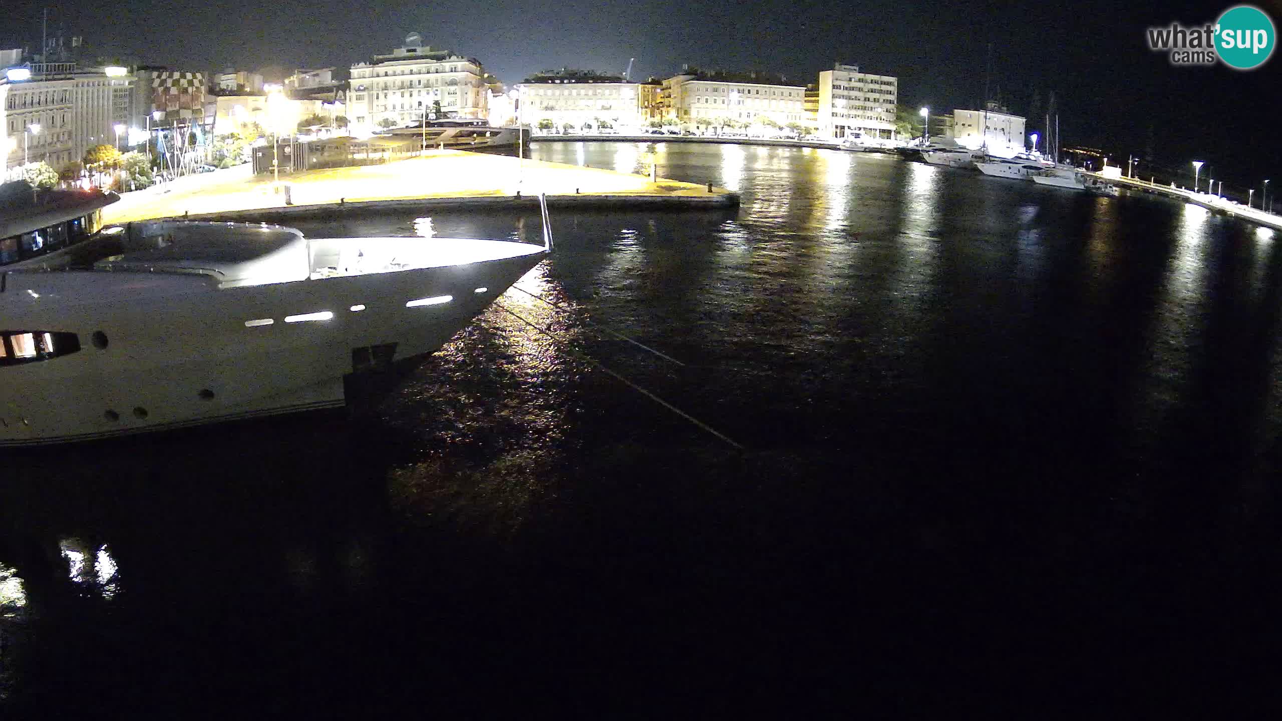 Botel Marina – Rijeka live cam