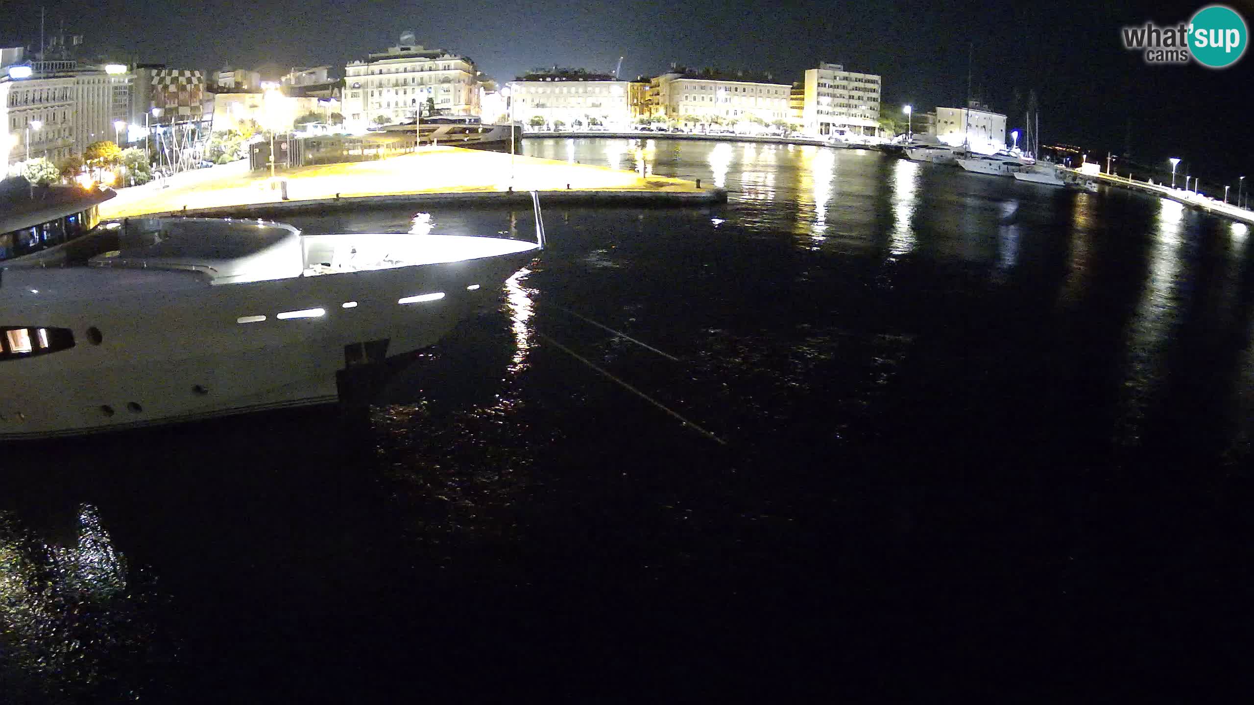 Botel Marina – Rijeka live cam