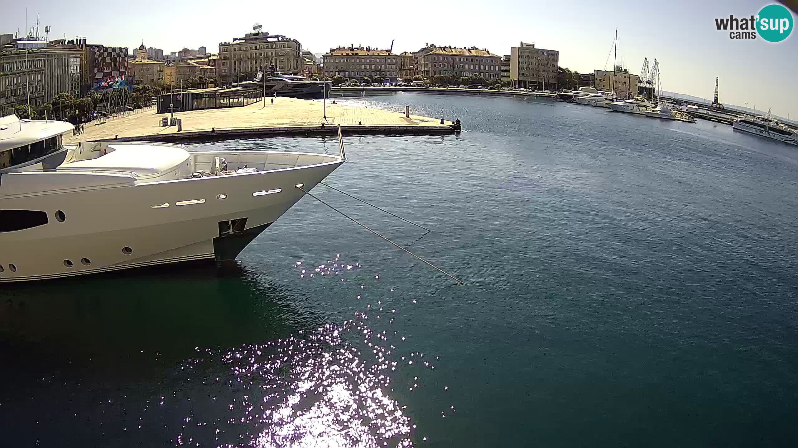 Rijeka – Botel Marina web kamera