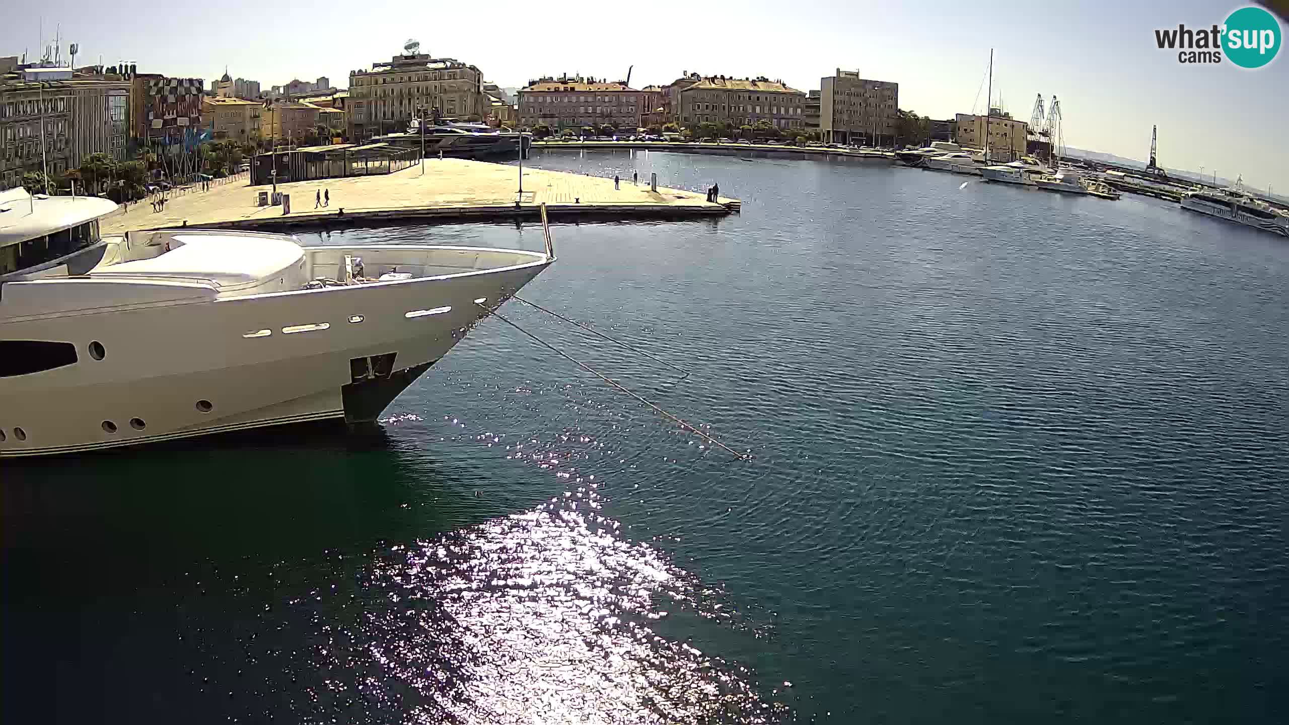Reka – Botel Marina spletna kamera