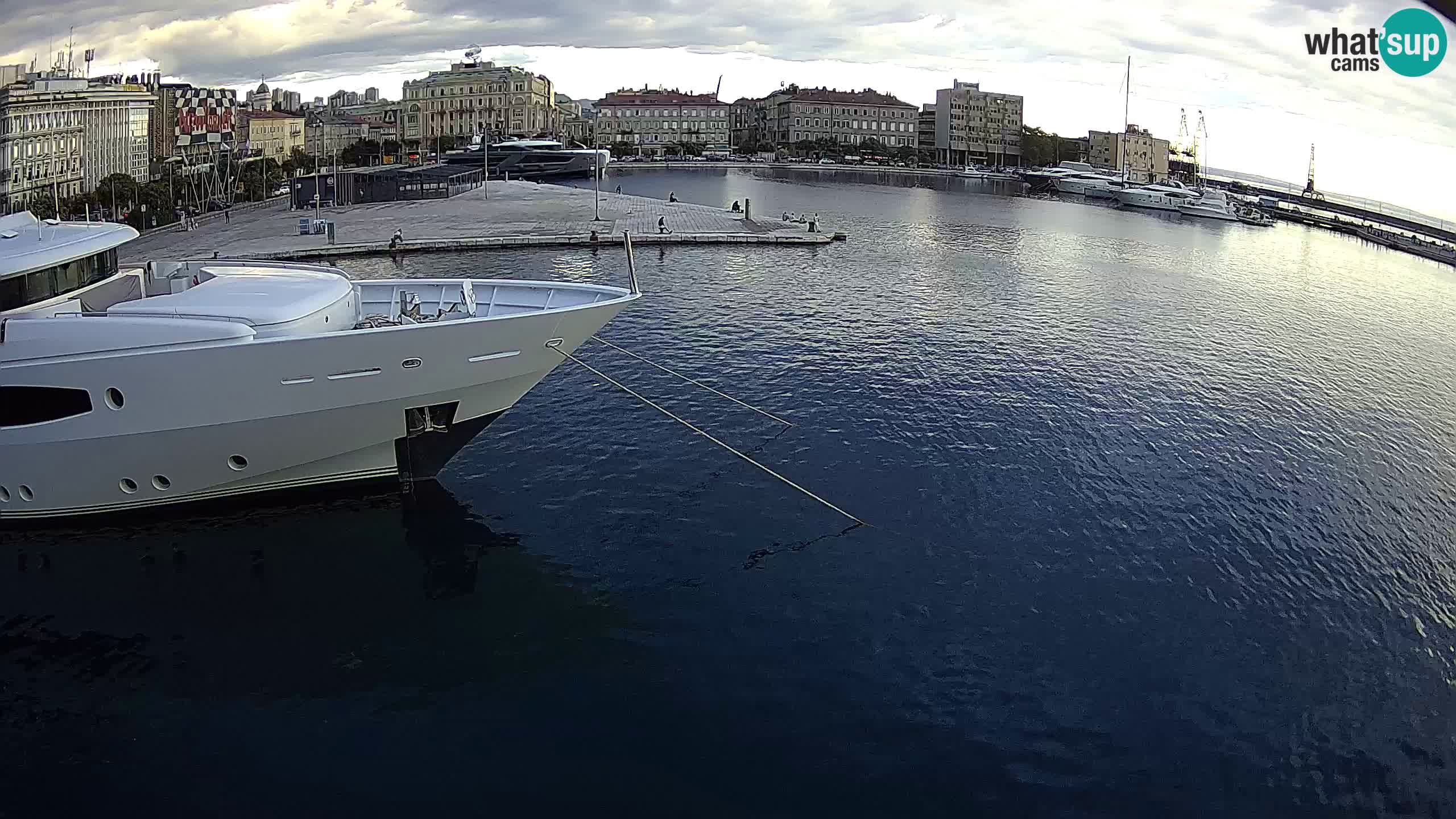Botel Marina – Fiume live webcam