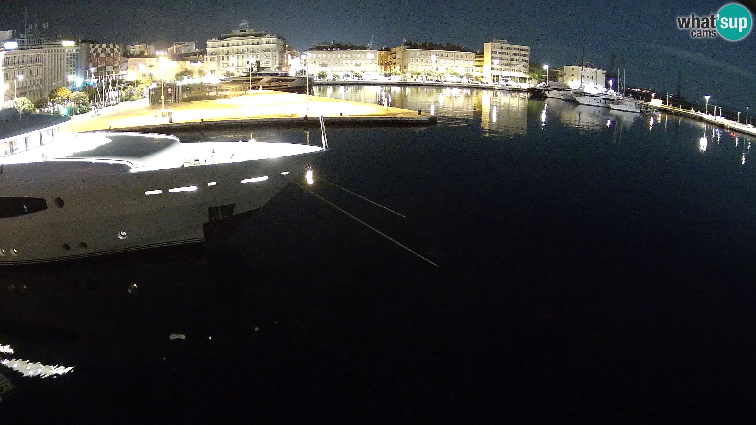 Botel Marina – Rijeka webcam