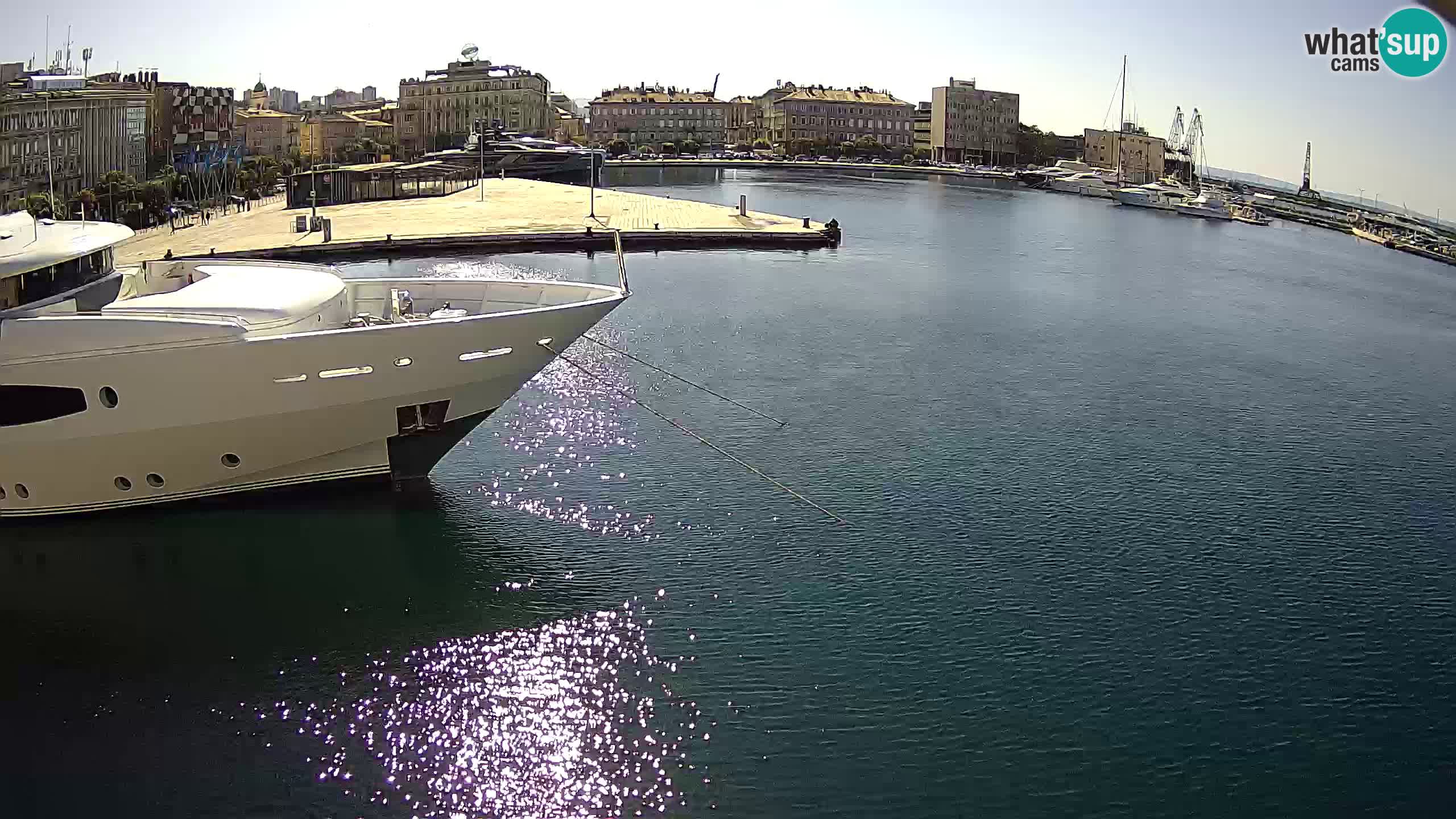 Botel Marina – Rijeka webcam