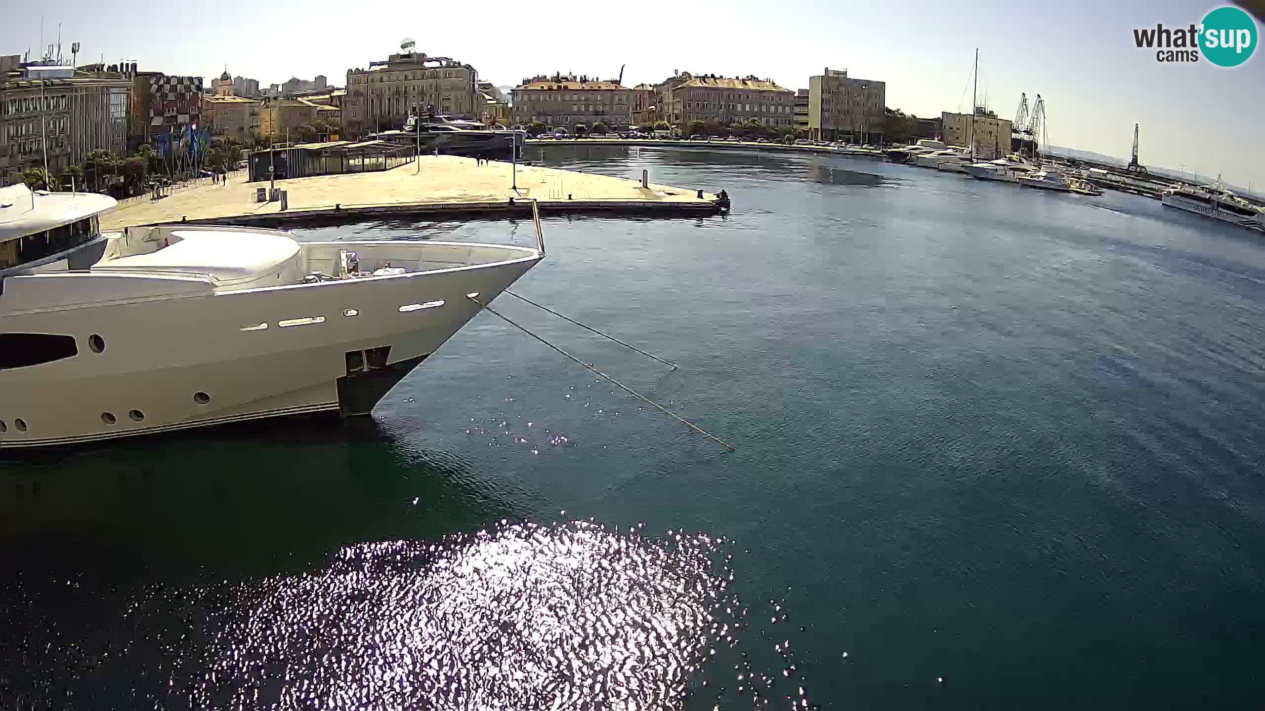 Reka – Botel Marina spletna kamera
