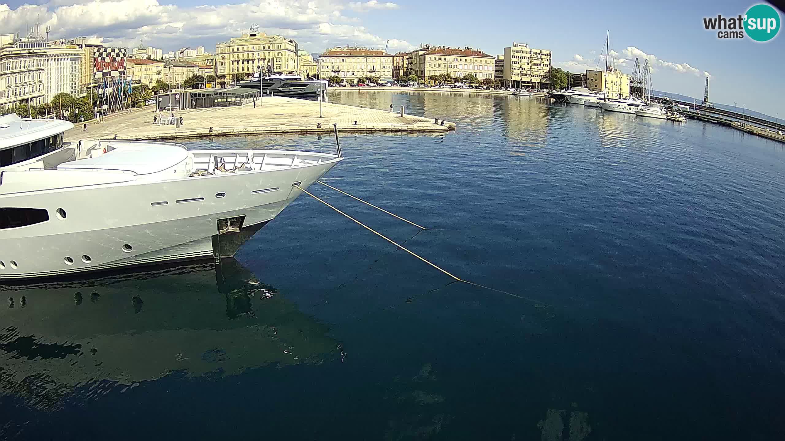 Botel Marina – Fiume live webcam