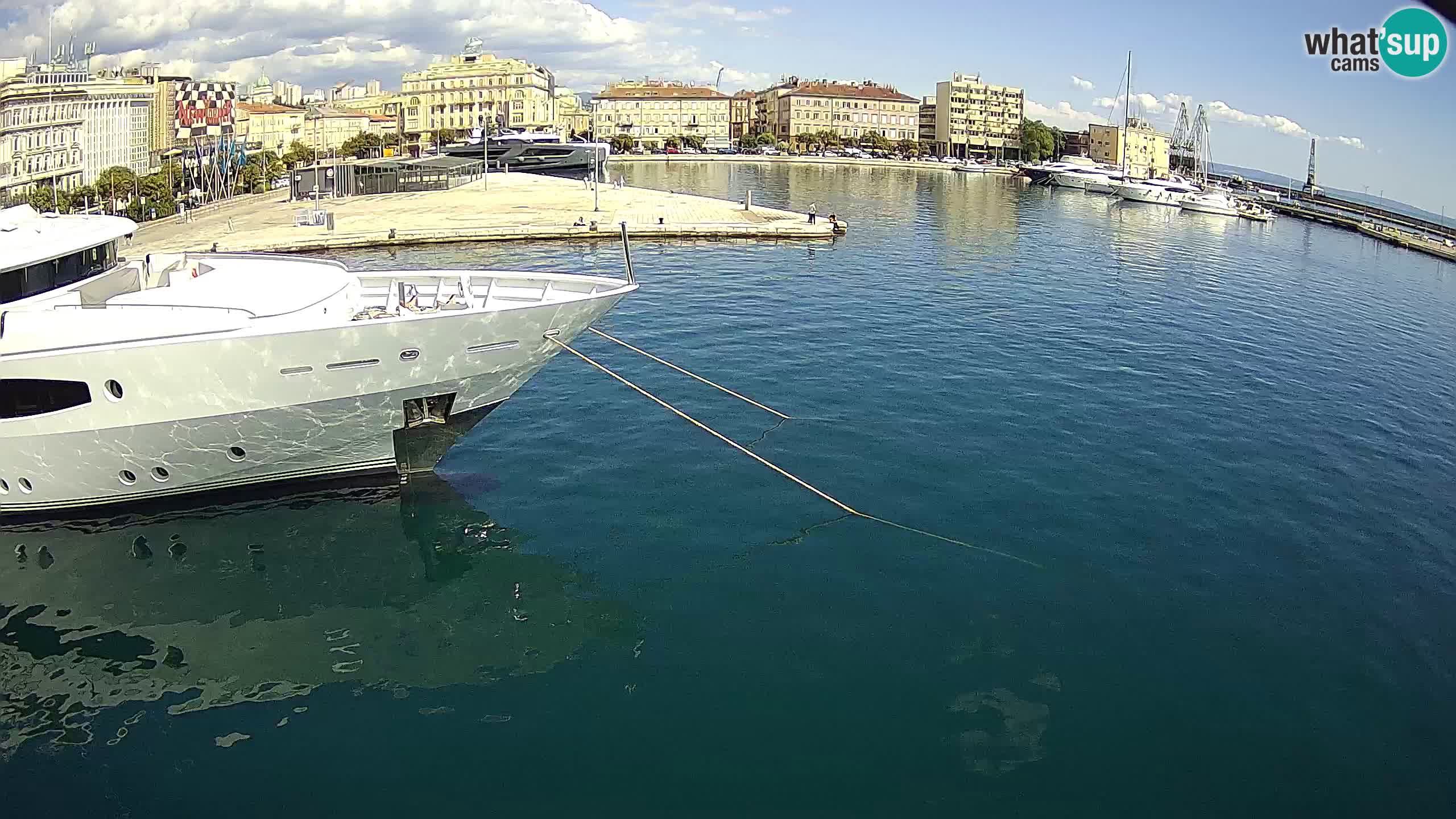 Rijeka – Botel Marina web kamera
