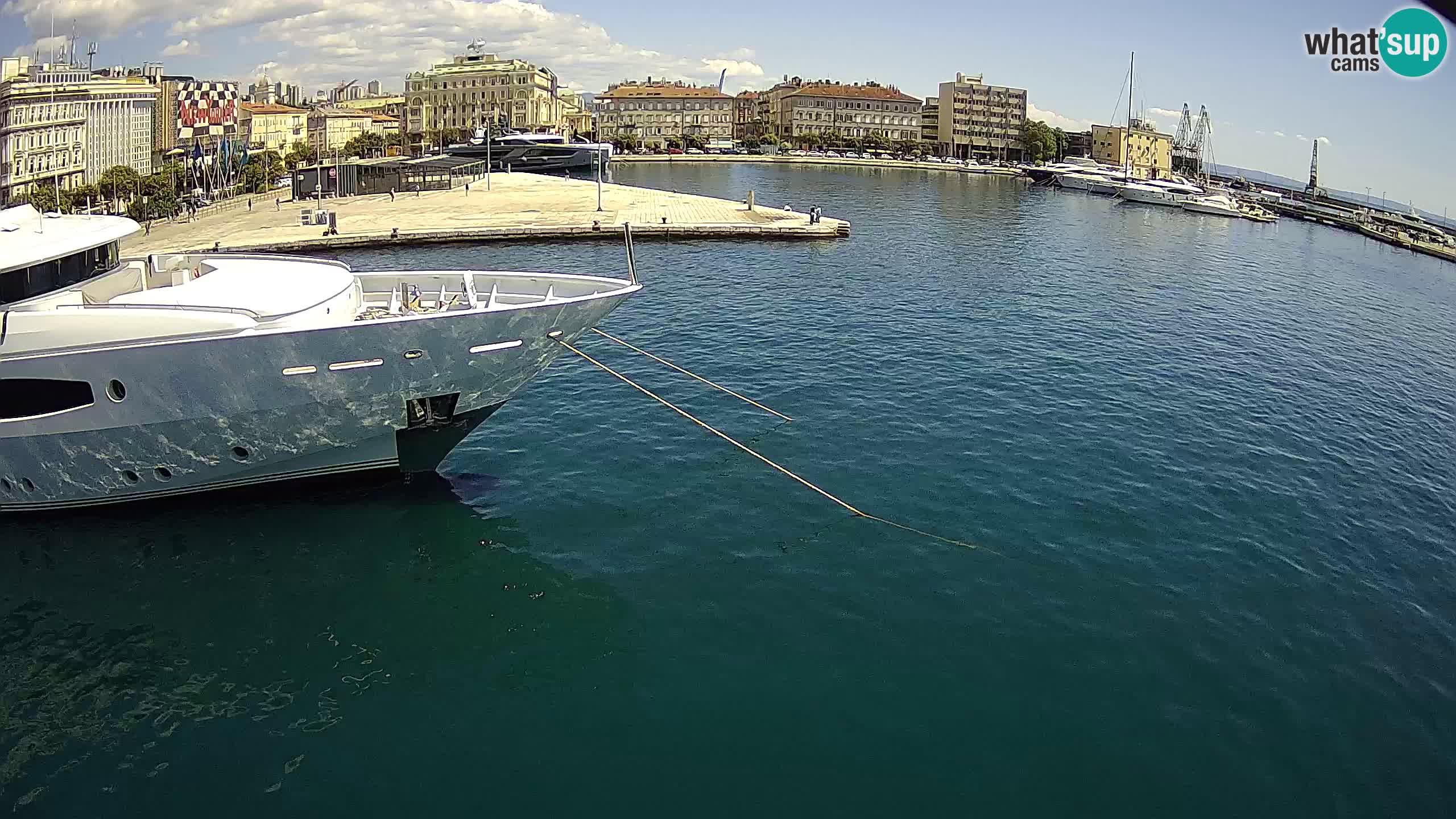 Botel Marina – Fiume live webcam