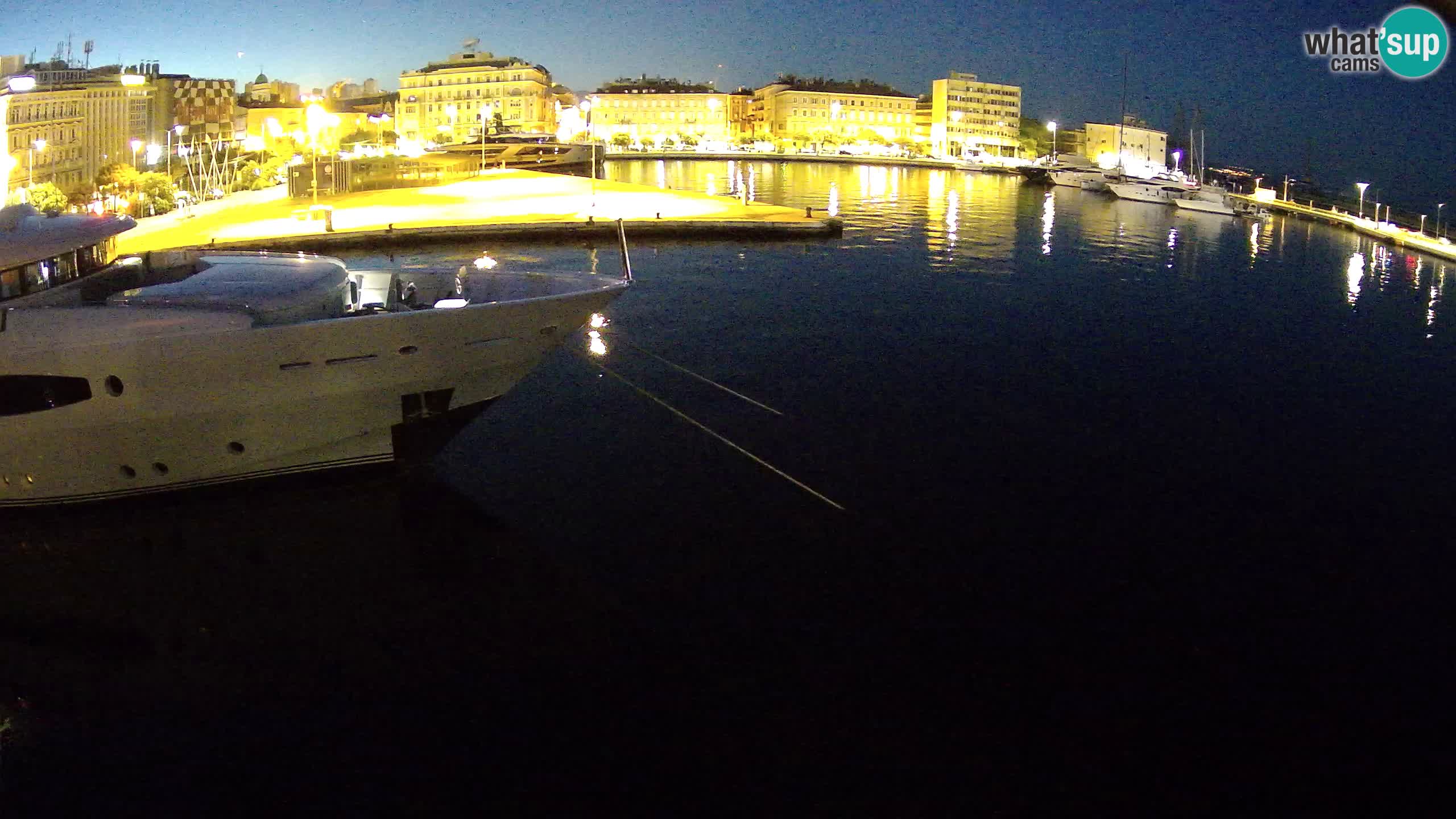 Rijeka – Botel Marina webcam en direct
