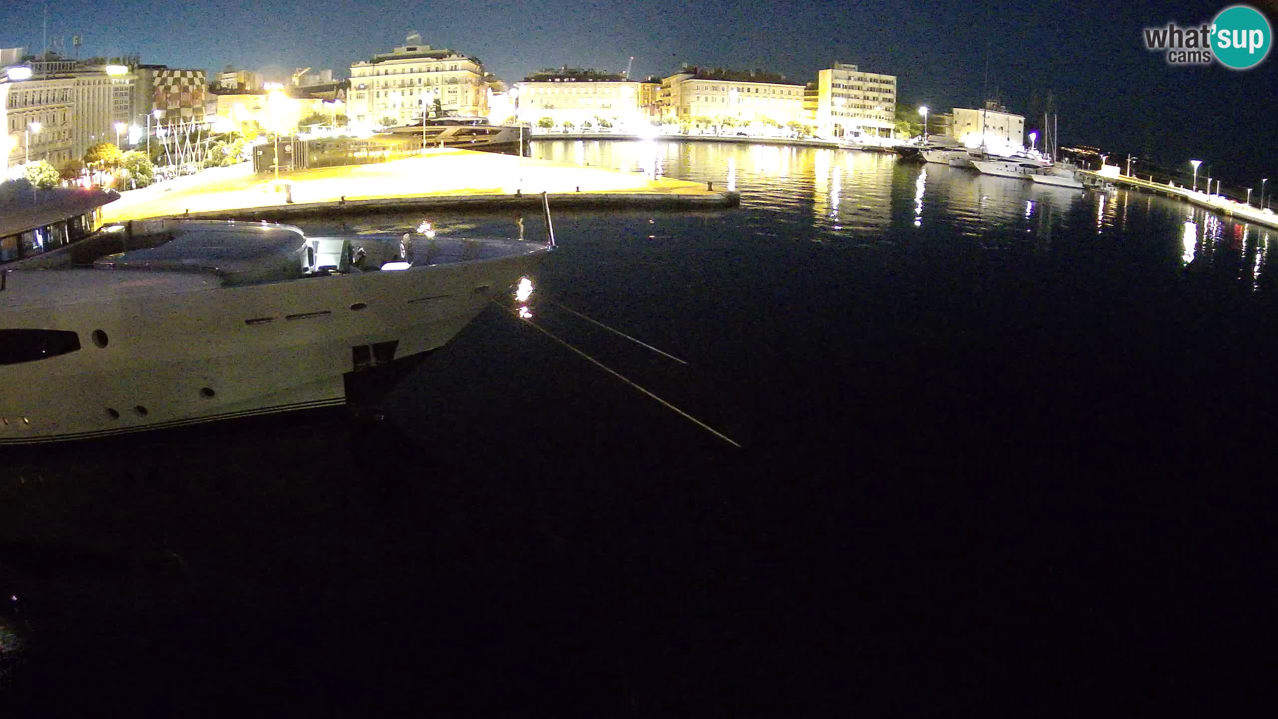 Rijeka – Botel Marina web kamera