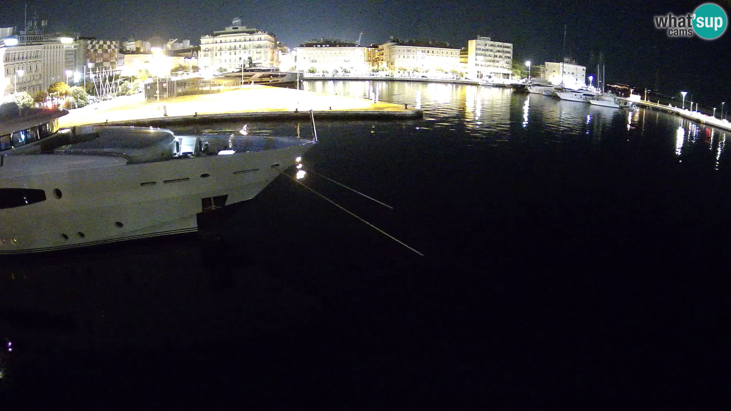 Botel Marina – Rijeka webcam