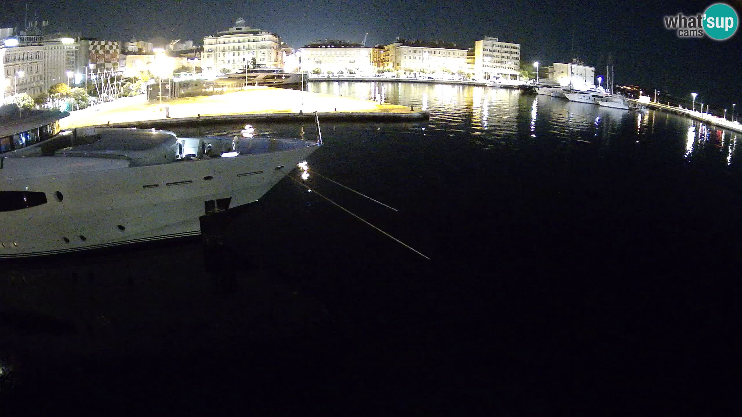 Botel Marina – Rijeka live cam