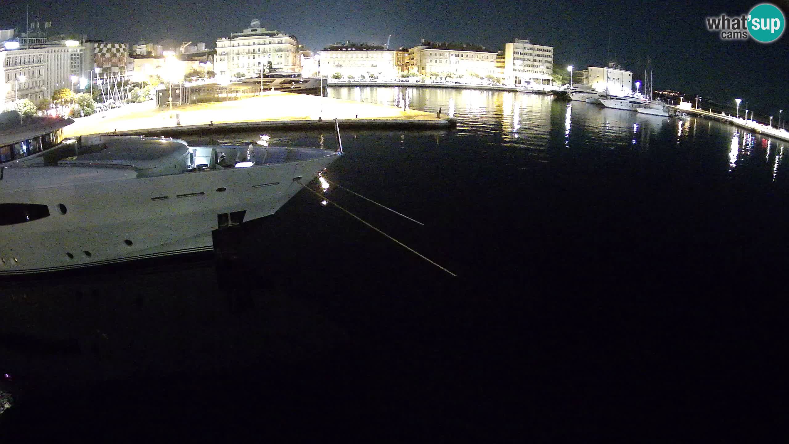 Rijeka – Botel Marina web kamera