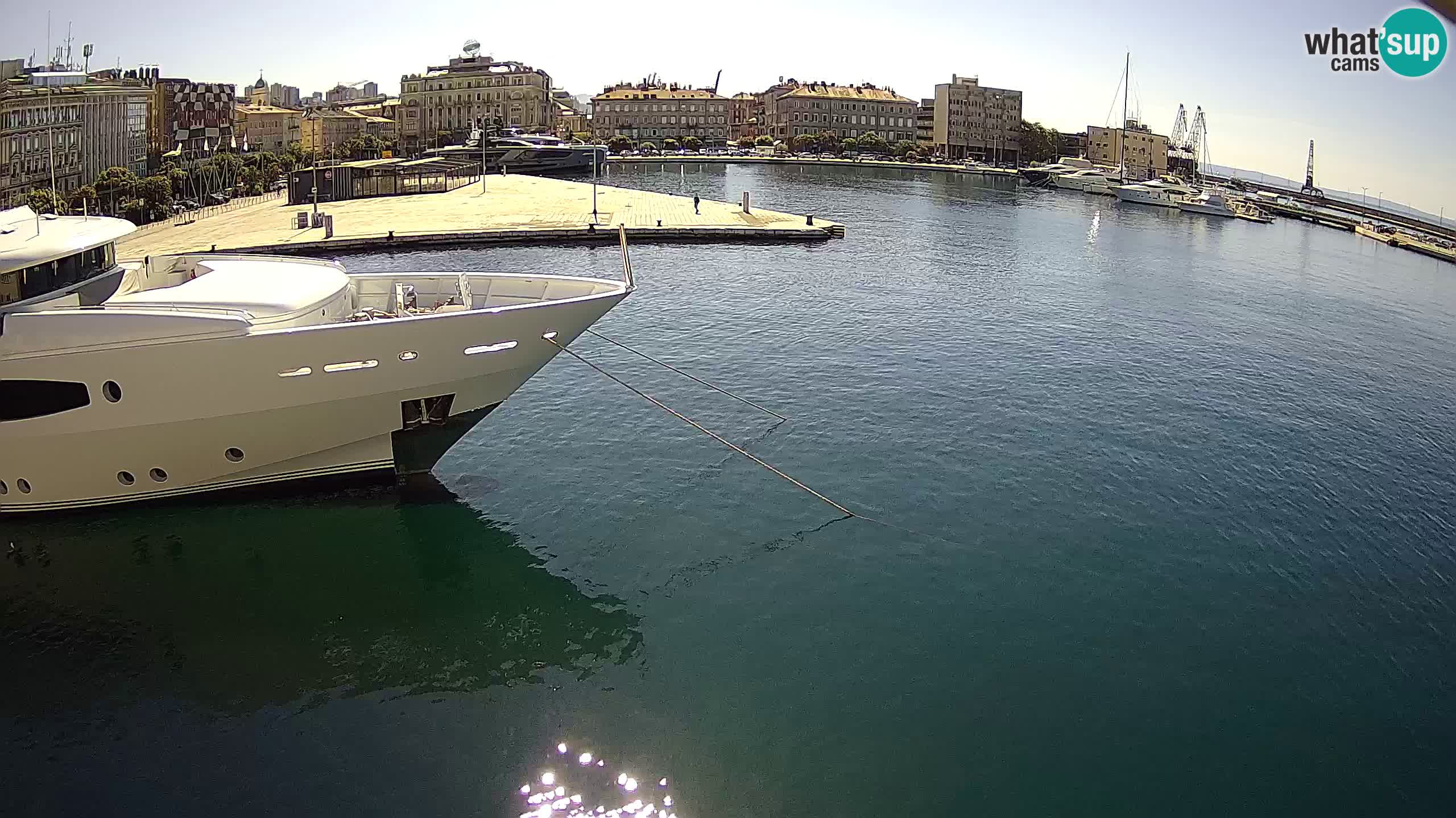 Botel Marina – Fiume live webcam