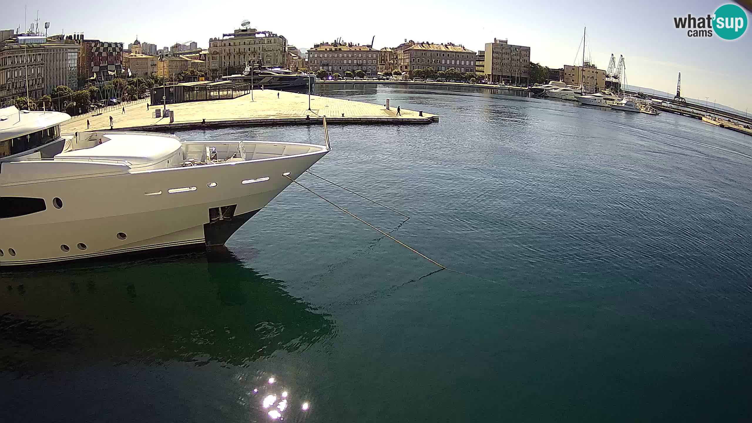 Reka – Botel Marina spletna kamera