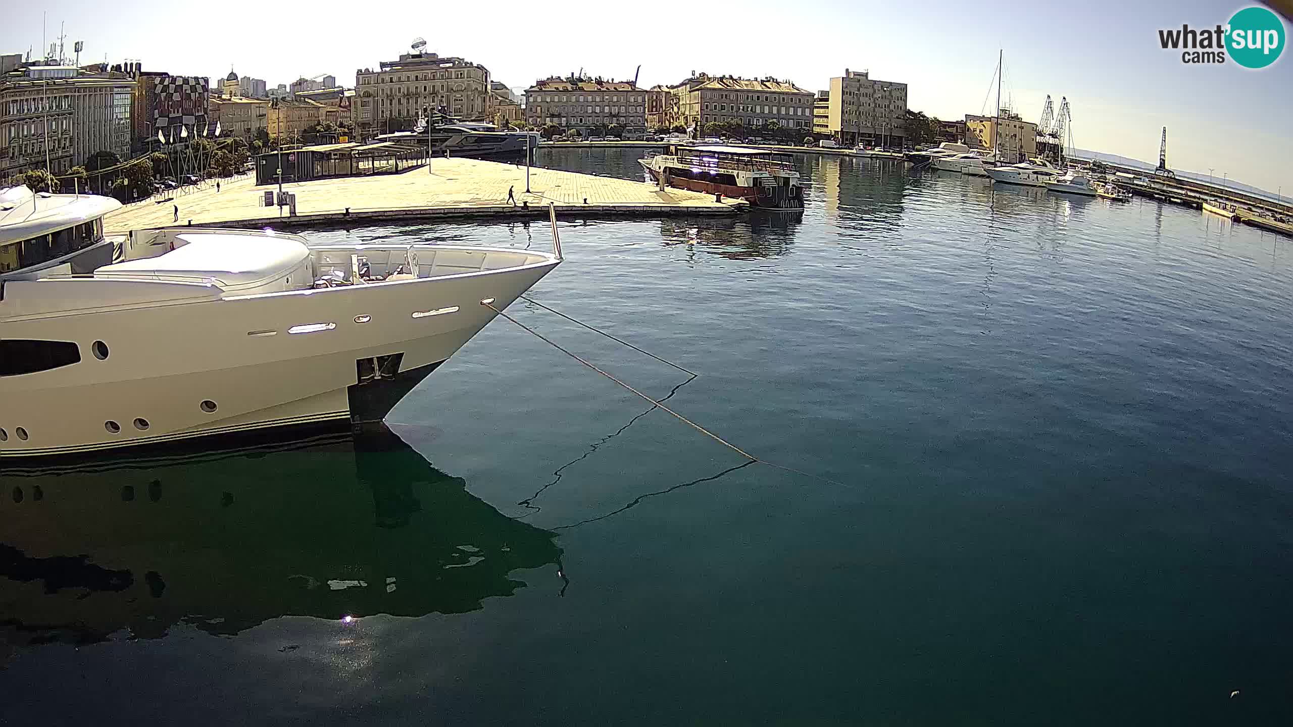Botel Marina – Rijeka webcam