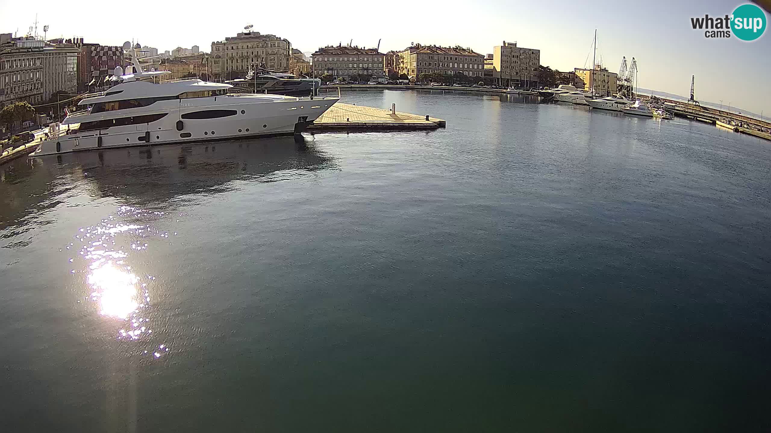 Botel Marina – Fiume live webcam