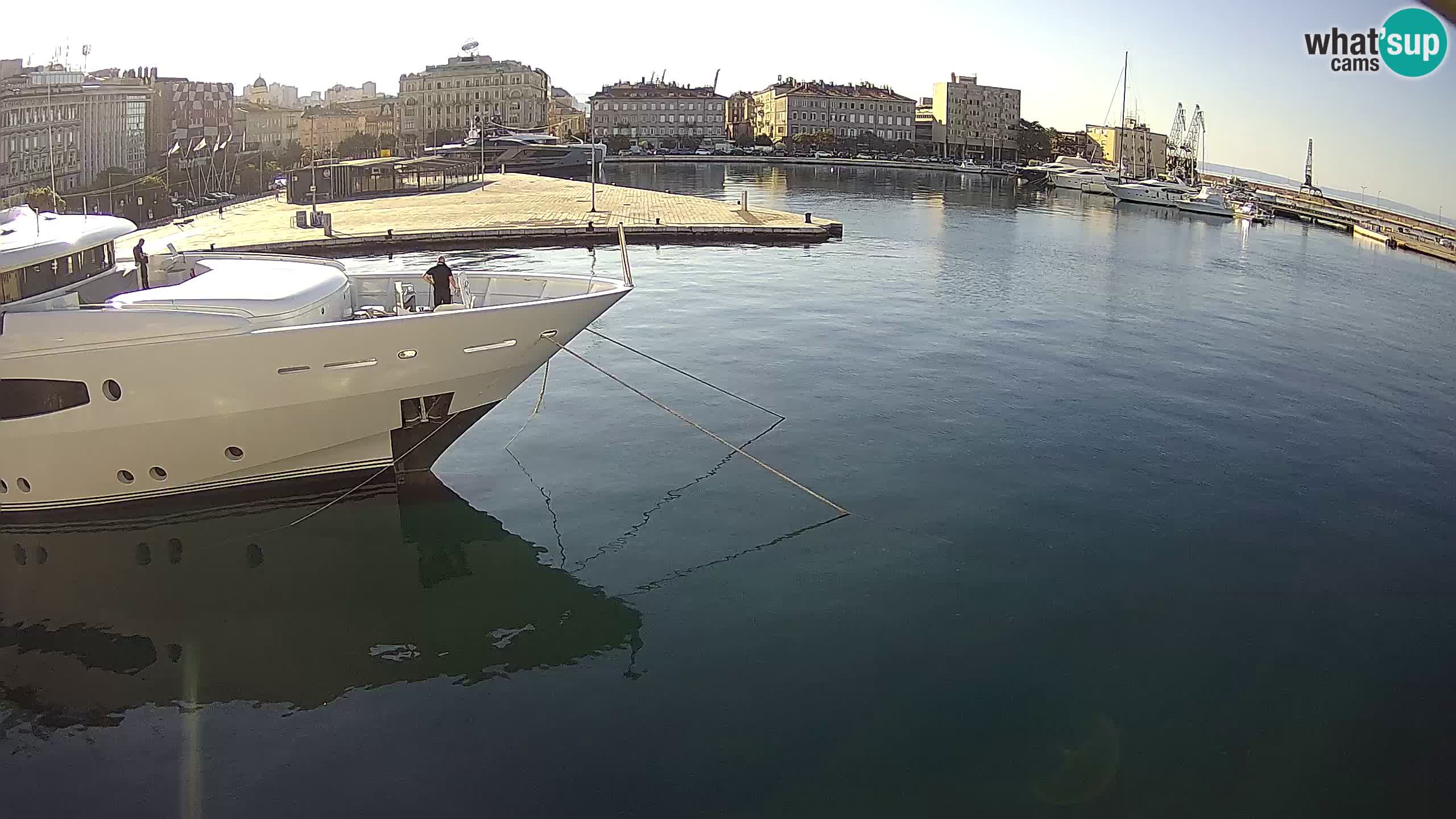 Botel Marina – Rijeka live cam