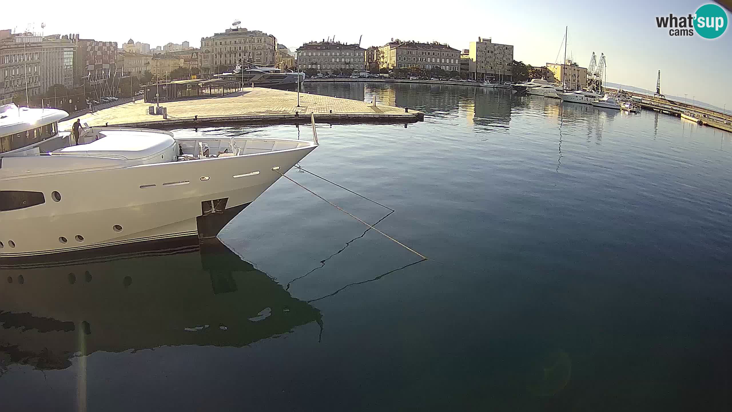Rijeka – Botel Marina web kamera