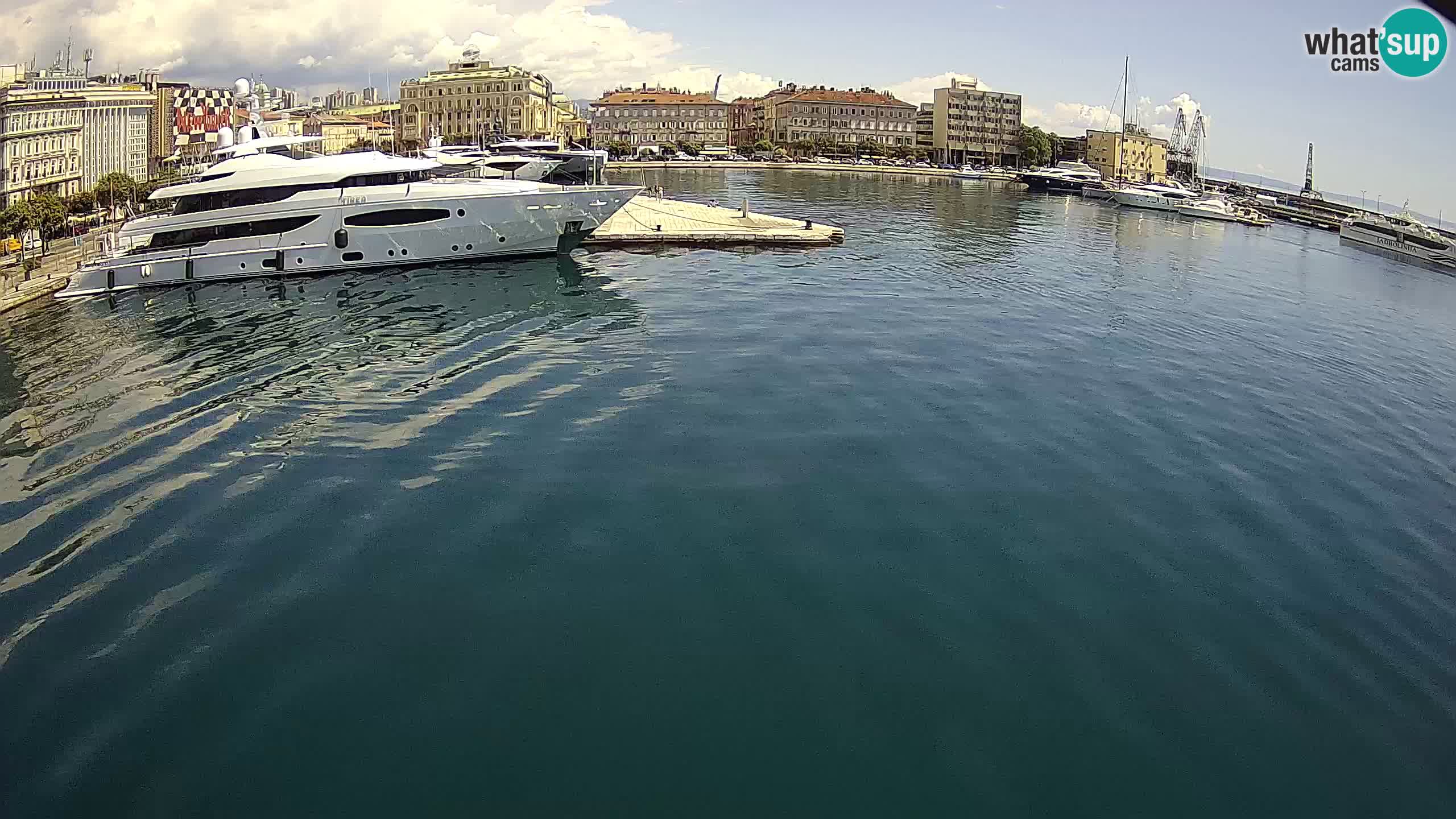 Rijeka – Botel Marina webcam en direct