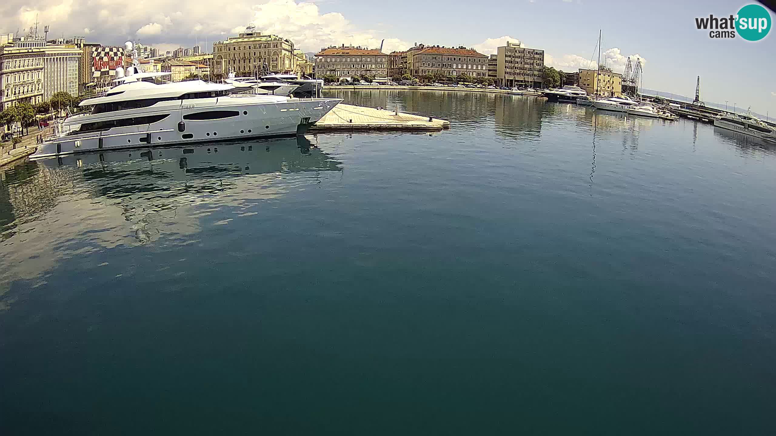Botel Marina cámara web en vivo Rijeka