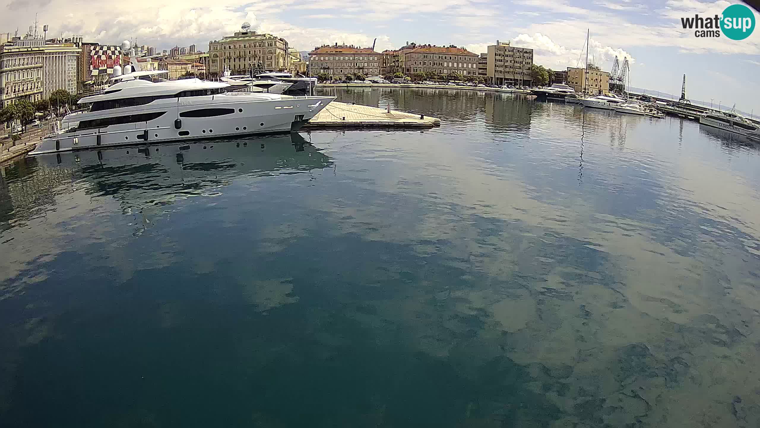 Rijeka – Botel Marina web kamera