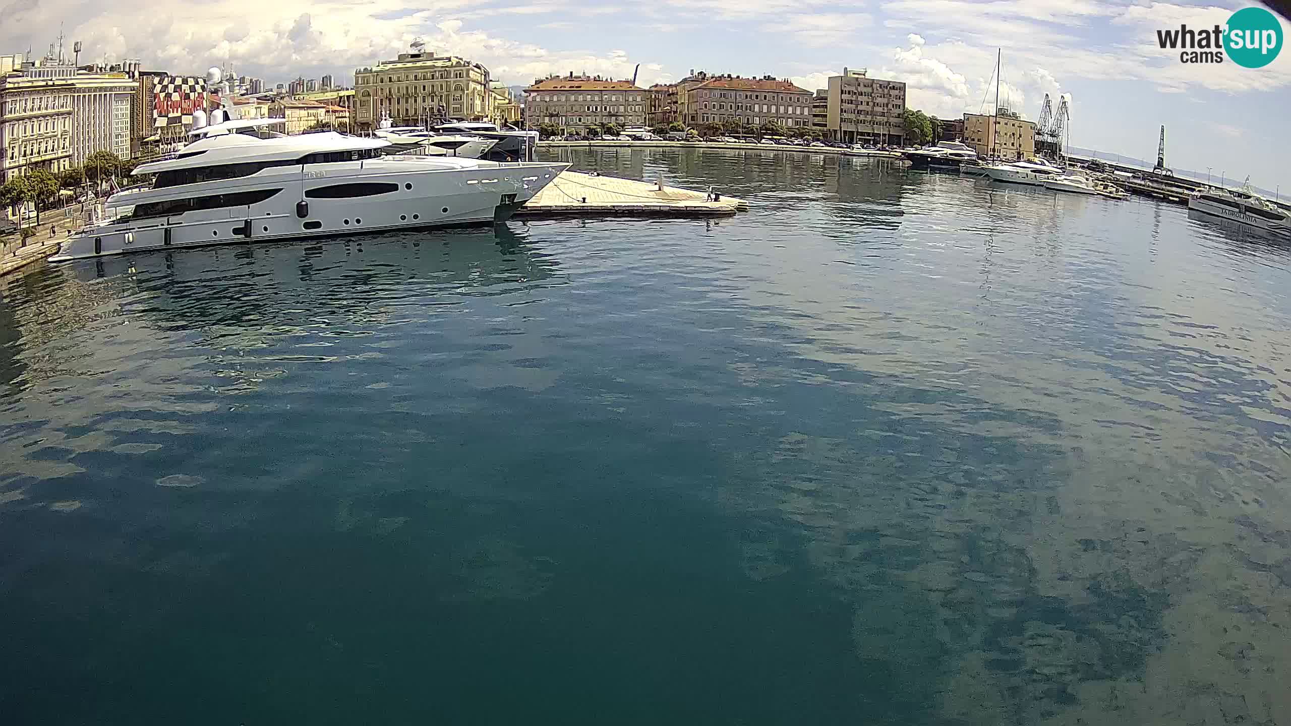 Rijeka – Botel Marina web kamera