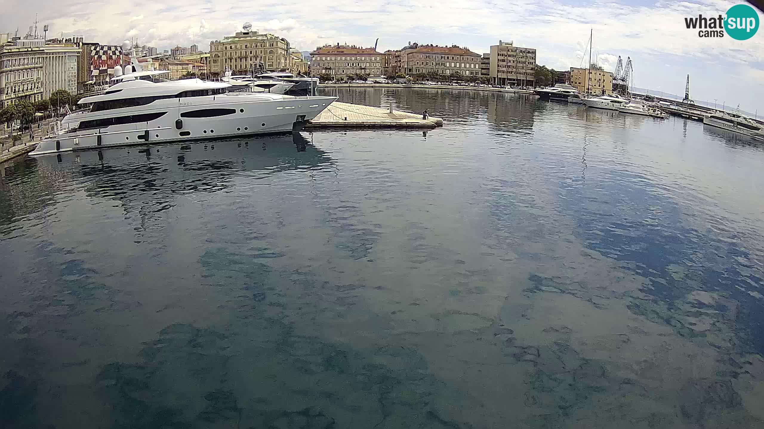 Botel Marina – Rijeka webcam