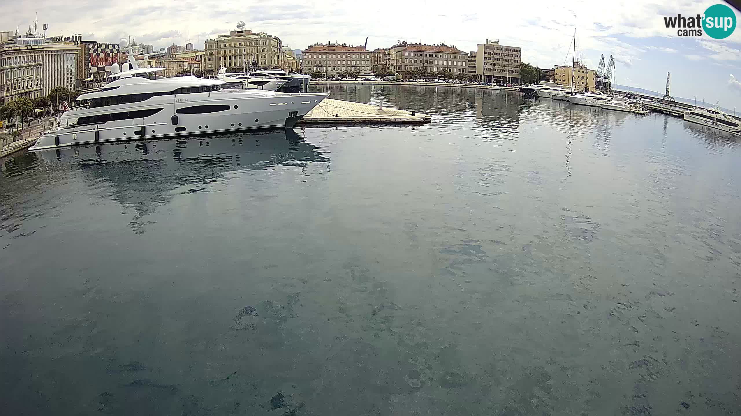 Botel Marina cámara web en vivo Rijeka