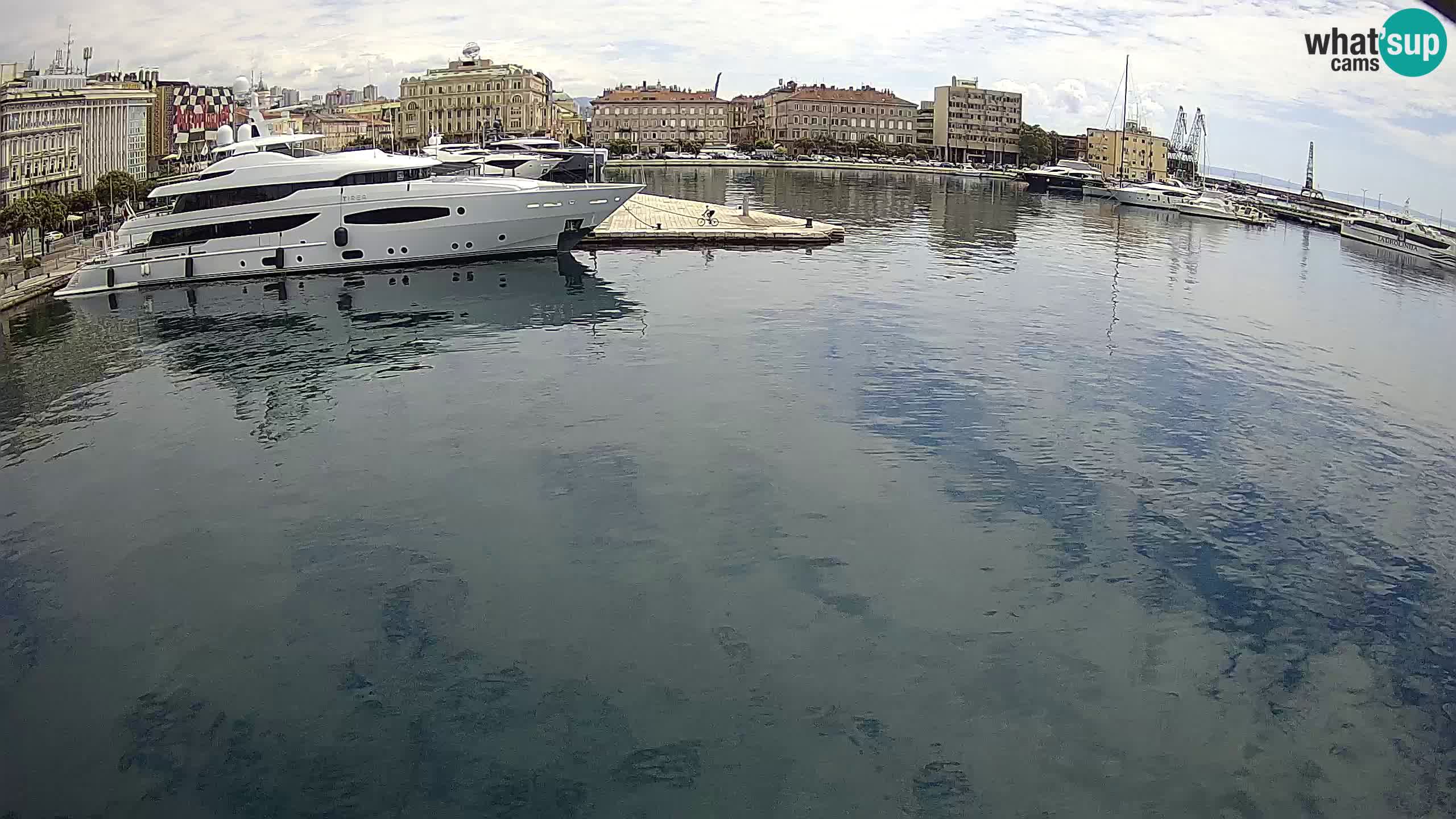 Rijeka – Botel Marina web kamera