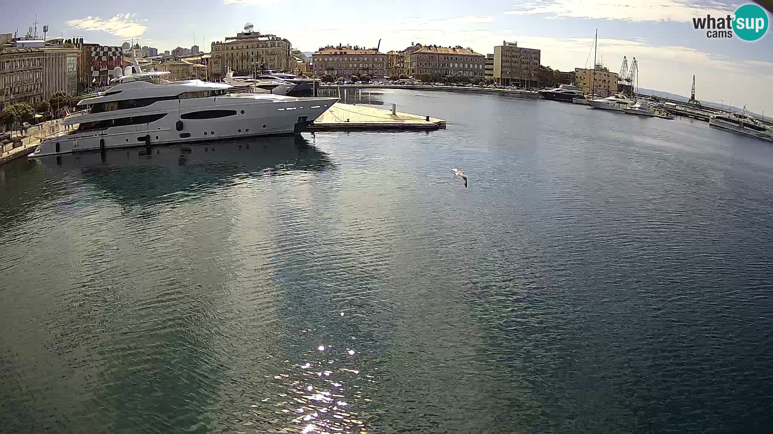 Botel Marina – Rijeka live cam