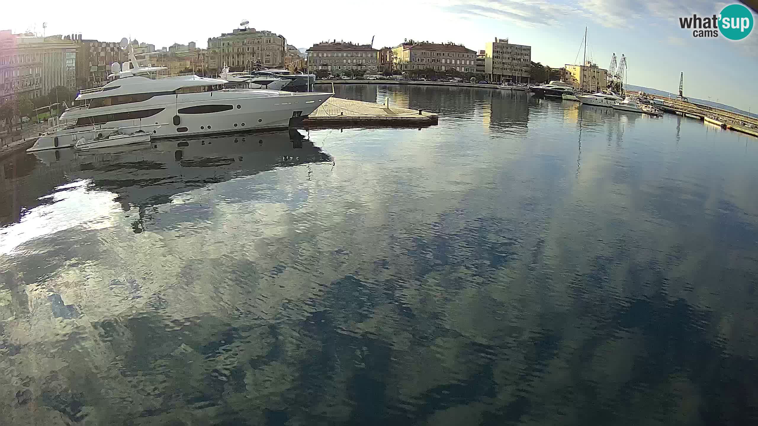 Rijeka – Botel Marina webcam en direct