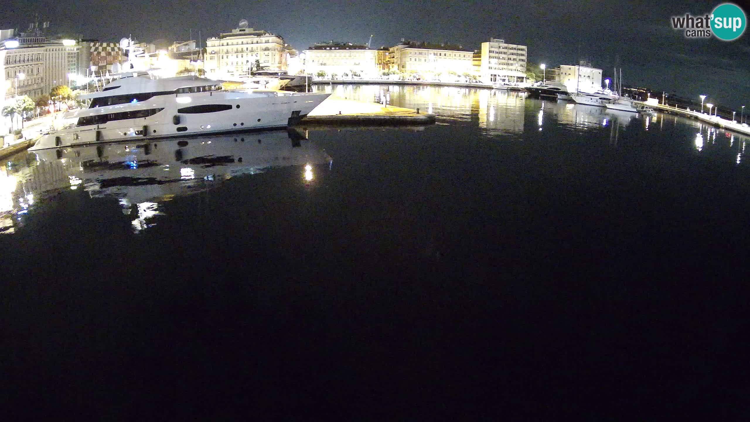 Botel Marina – Rijeka webcam