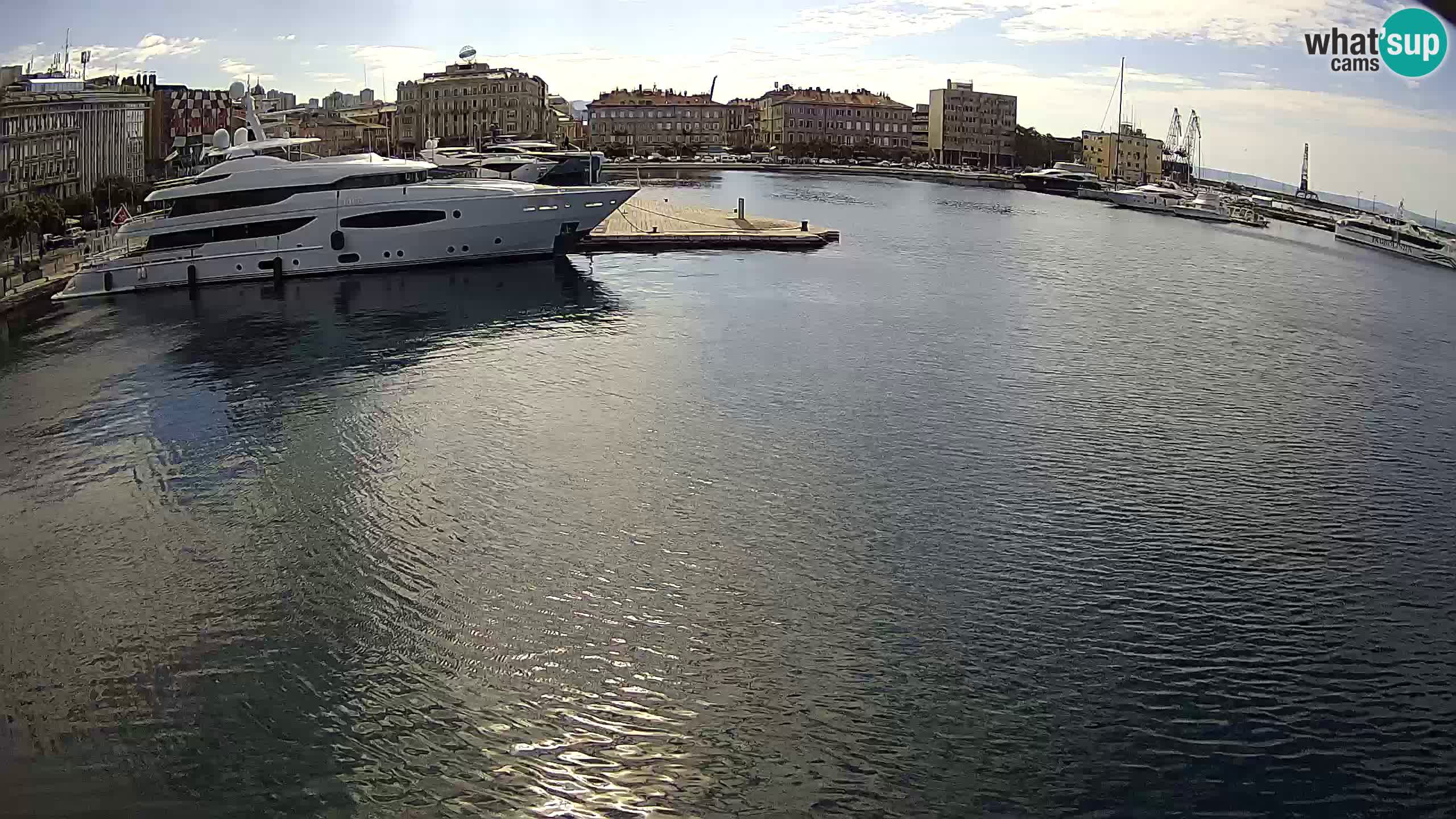 Rijeka – Botel Marina webcam en direct