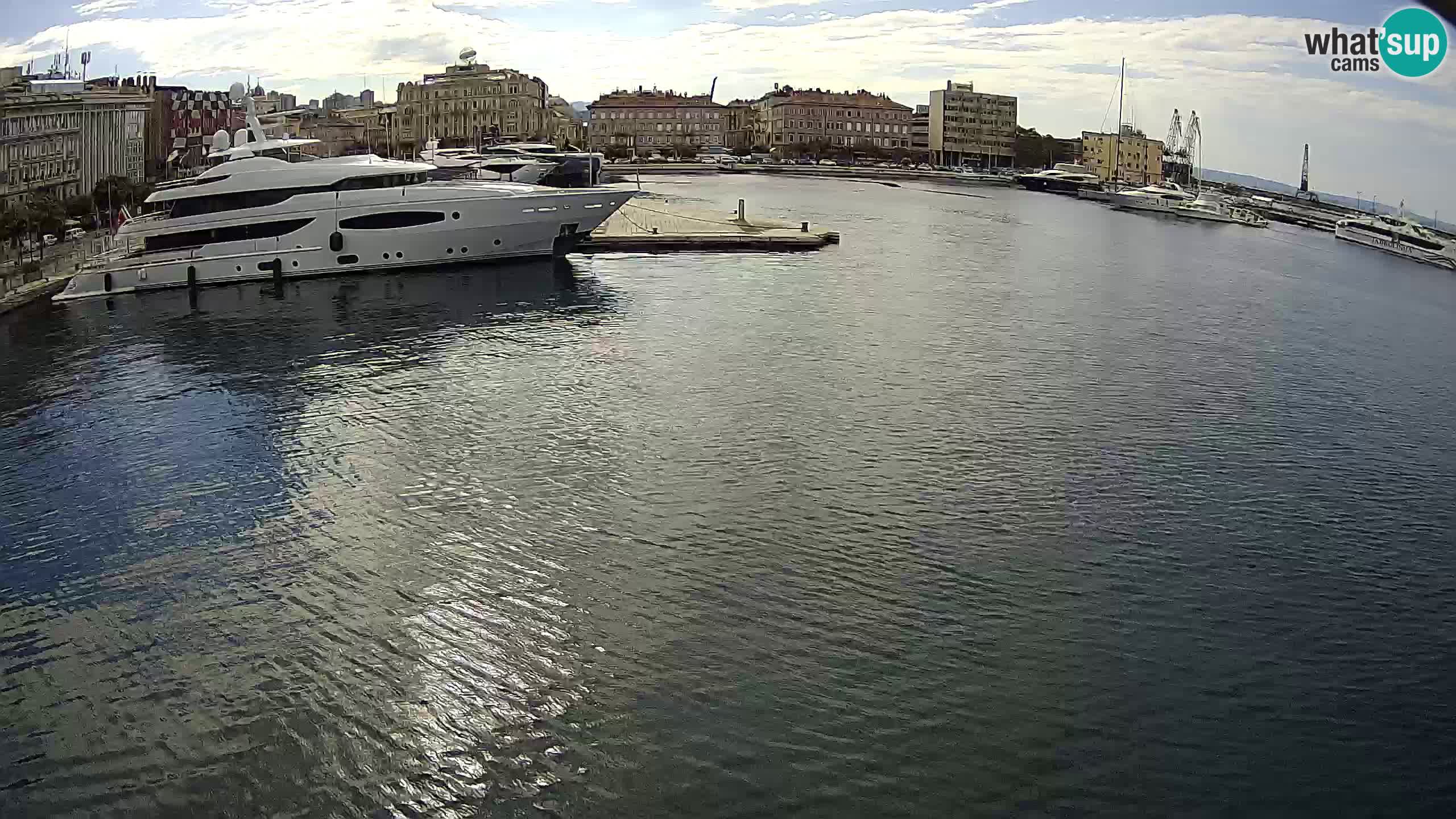 Rijeka – Botel Marina webcam en direct