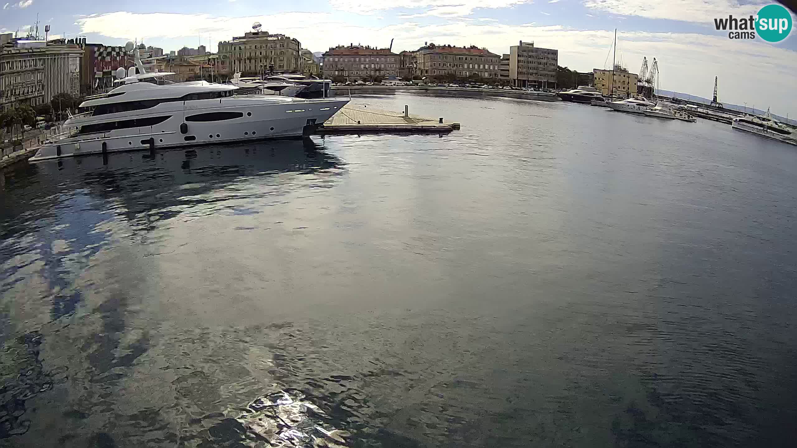 Rijeka – Botel Marina webcam en direct